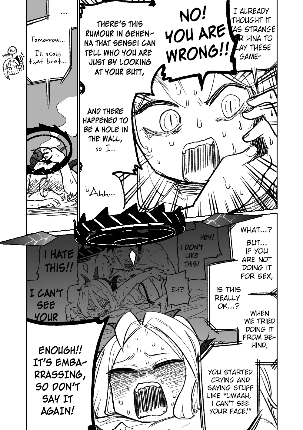 KabeShiri | Help, Step-Sensei, I'm Stuck! - Page 14