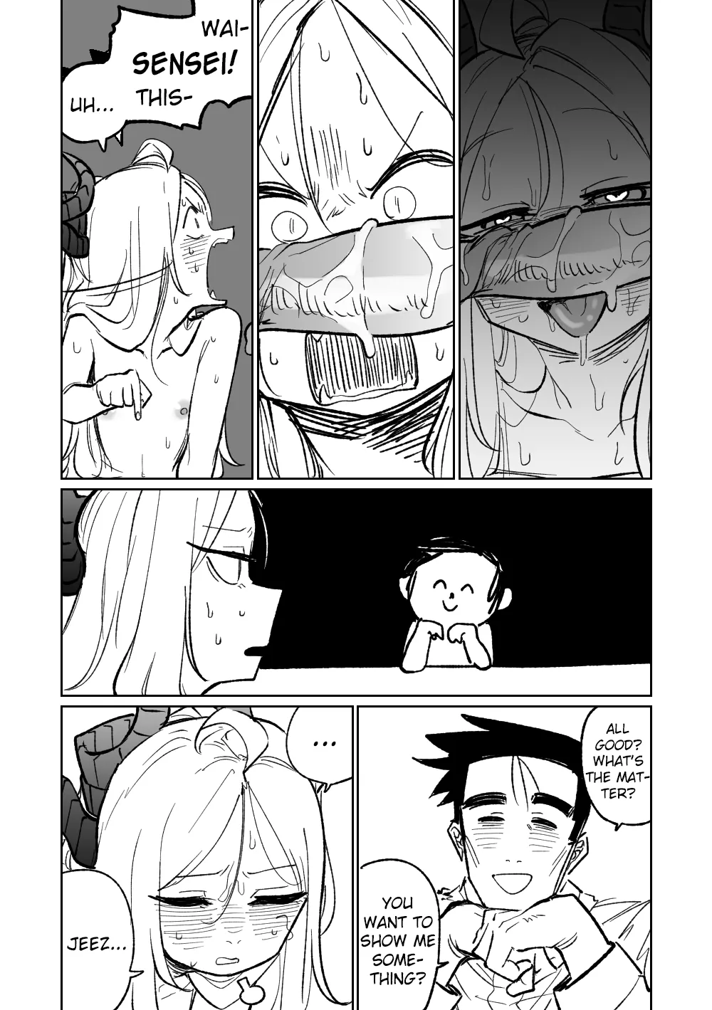 KabeShiri | Help, Step-Sensei, I'm Stuck! - Page 22