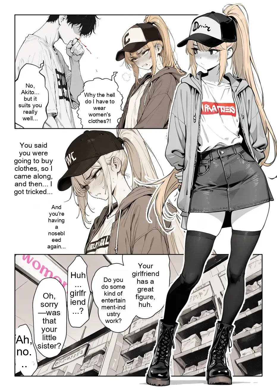 A Story About a Guy Who Makes His Best Friend Wear Sexy Outfits That Suit His Taste and Has All Sorts of Fun with Him - Page 4