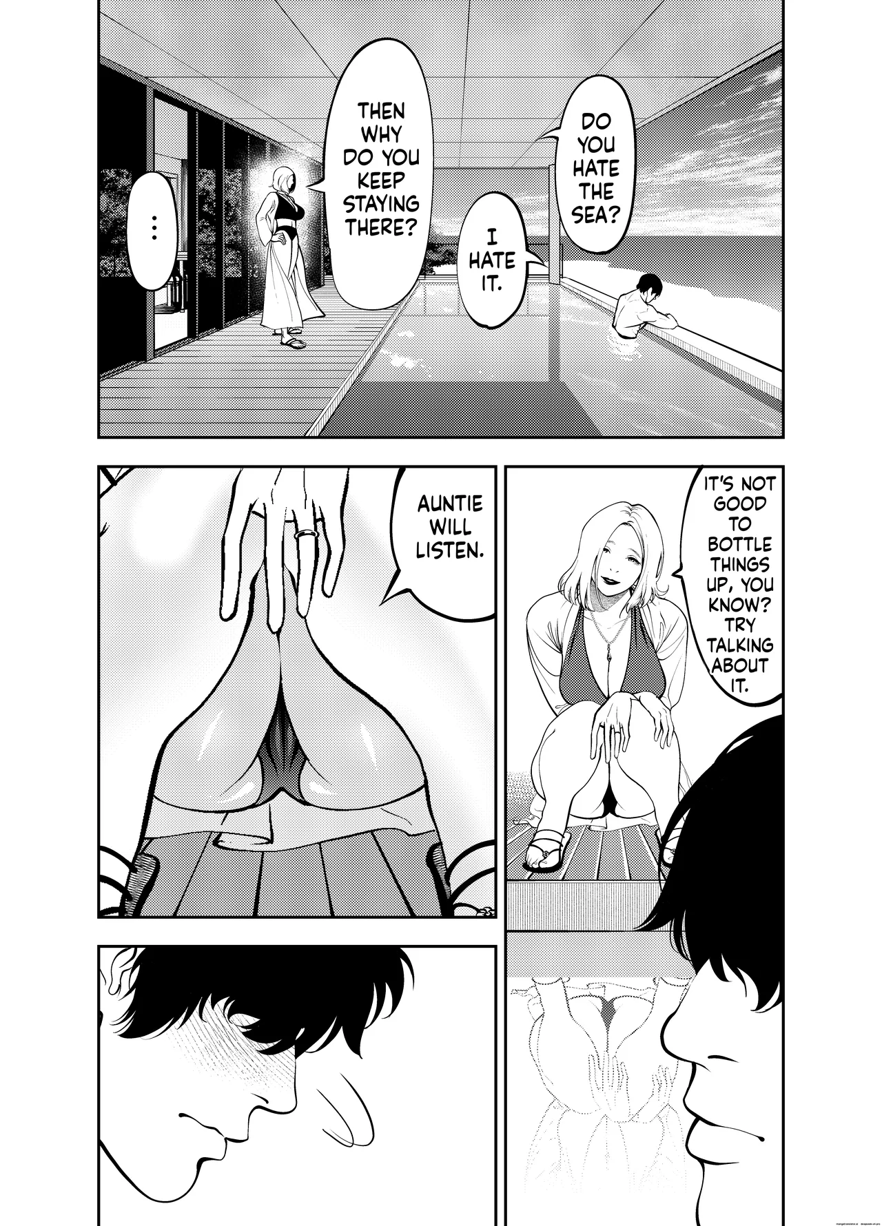 Oba-san to Umi no Ie de - Page 8
