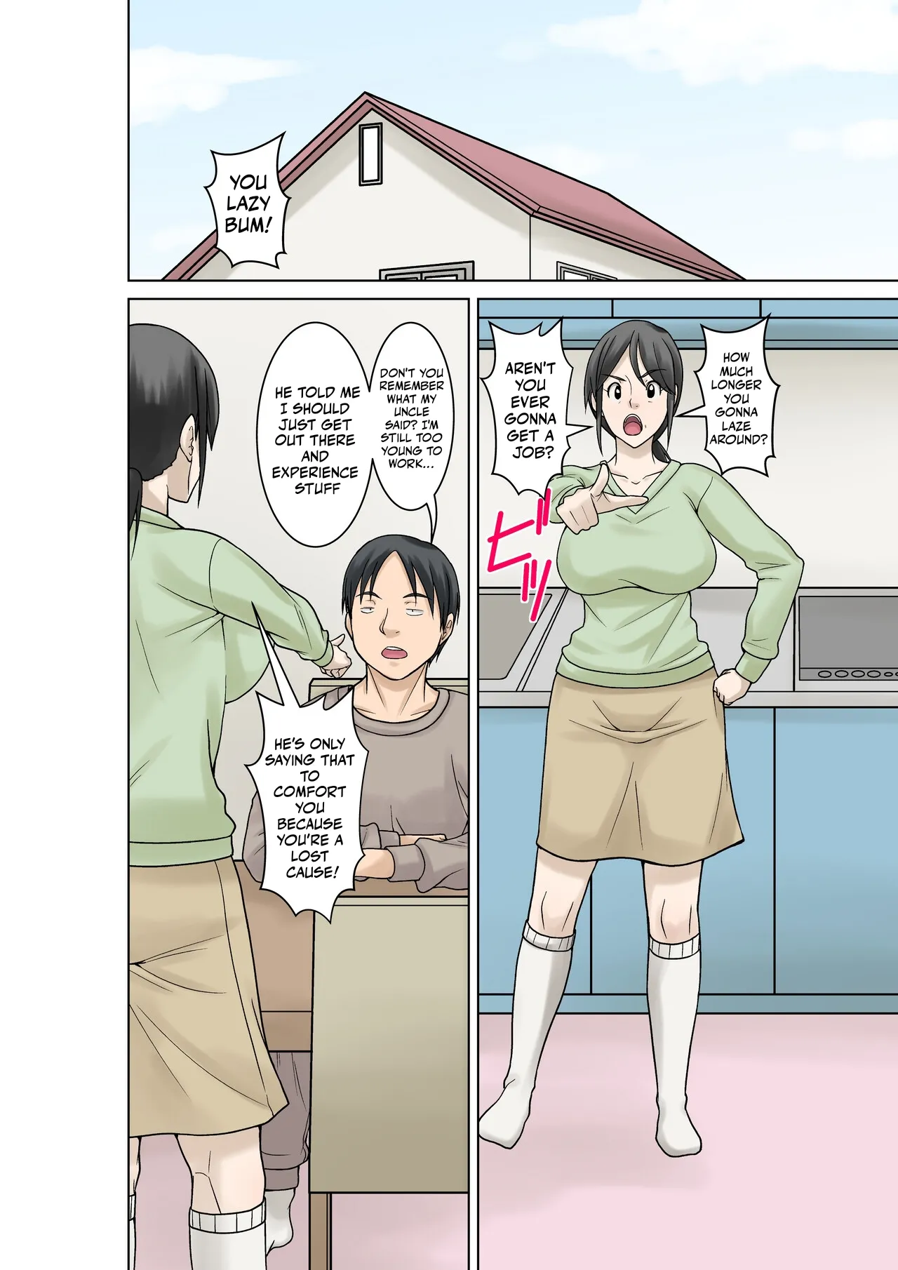Since my mom broke both her hands, it’s my duty to take care of her. Episode 1 - Page 2