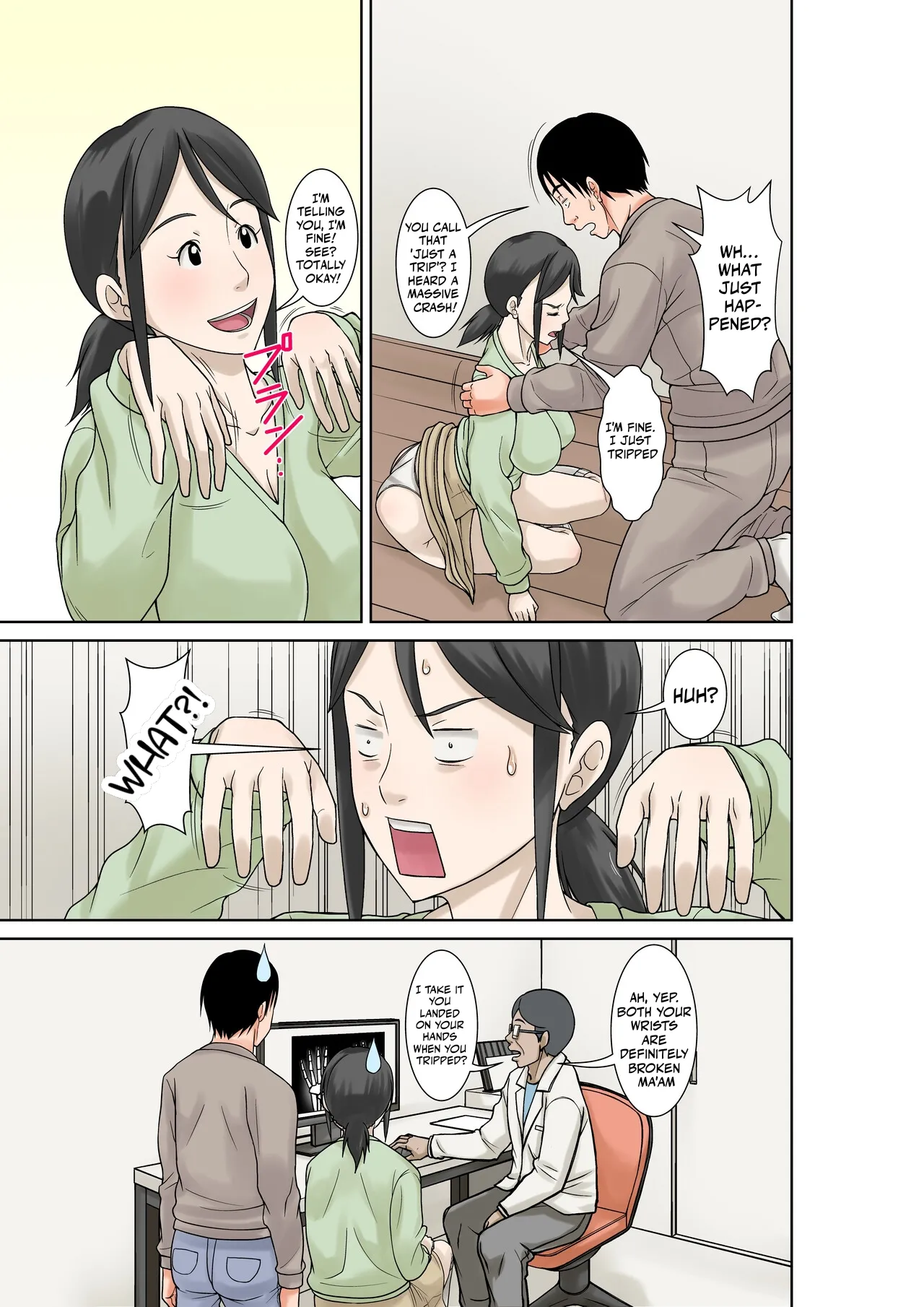 Since my mom broke both her hands, it’s my duty to take care of her. Episode 1 - Page 5