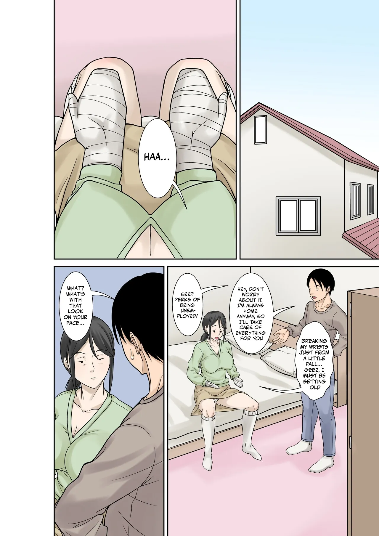 Since my mom broke both her hands, it’s my duty to take care of her. Episode 1 - Page 6