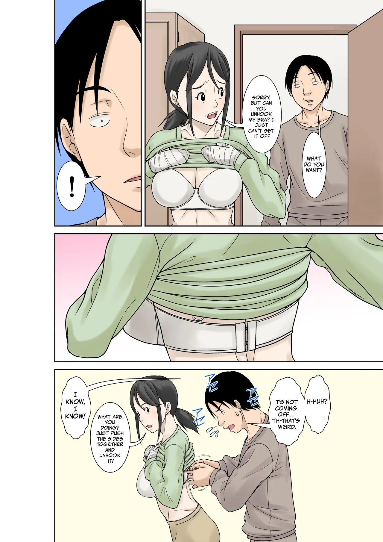 Since my mom broke both her hands, it’s my duty to take care of her. Episode 1 - Page 8