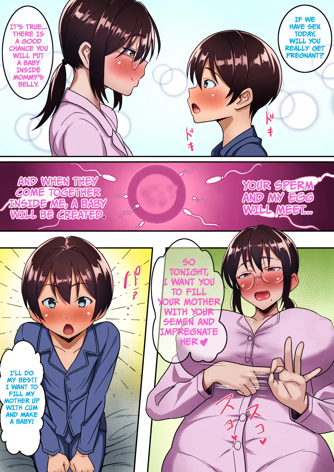 Mother & Son Bonding in a Poor Single-Parent Household Feels Good - Page 50