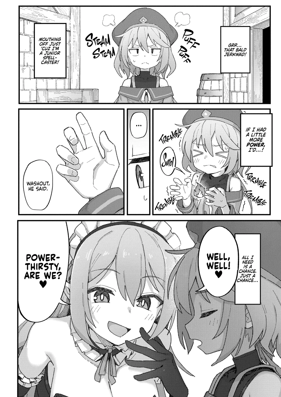 Kakyuu majutsushi, inmon ni somaru | The Junior Spellcaster and the Succubus Curse (Decensored) - Page 5