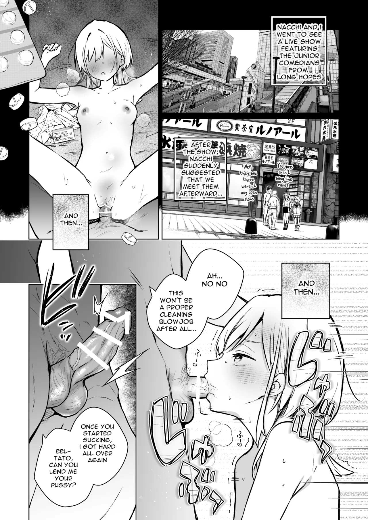 I Can’t Fall For Anyone Who Isn’t Funny Said My Classmate—A Fellow Late-Night Radio Listener, A Famous Joke Artisan, and My Rival—Ended Up Becoming a Boring (lol) Young Comedian's Female Onahole - Page 6