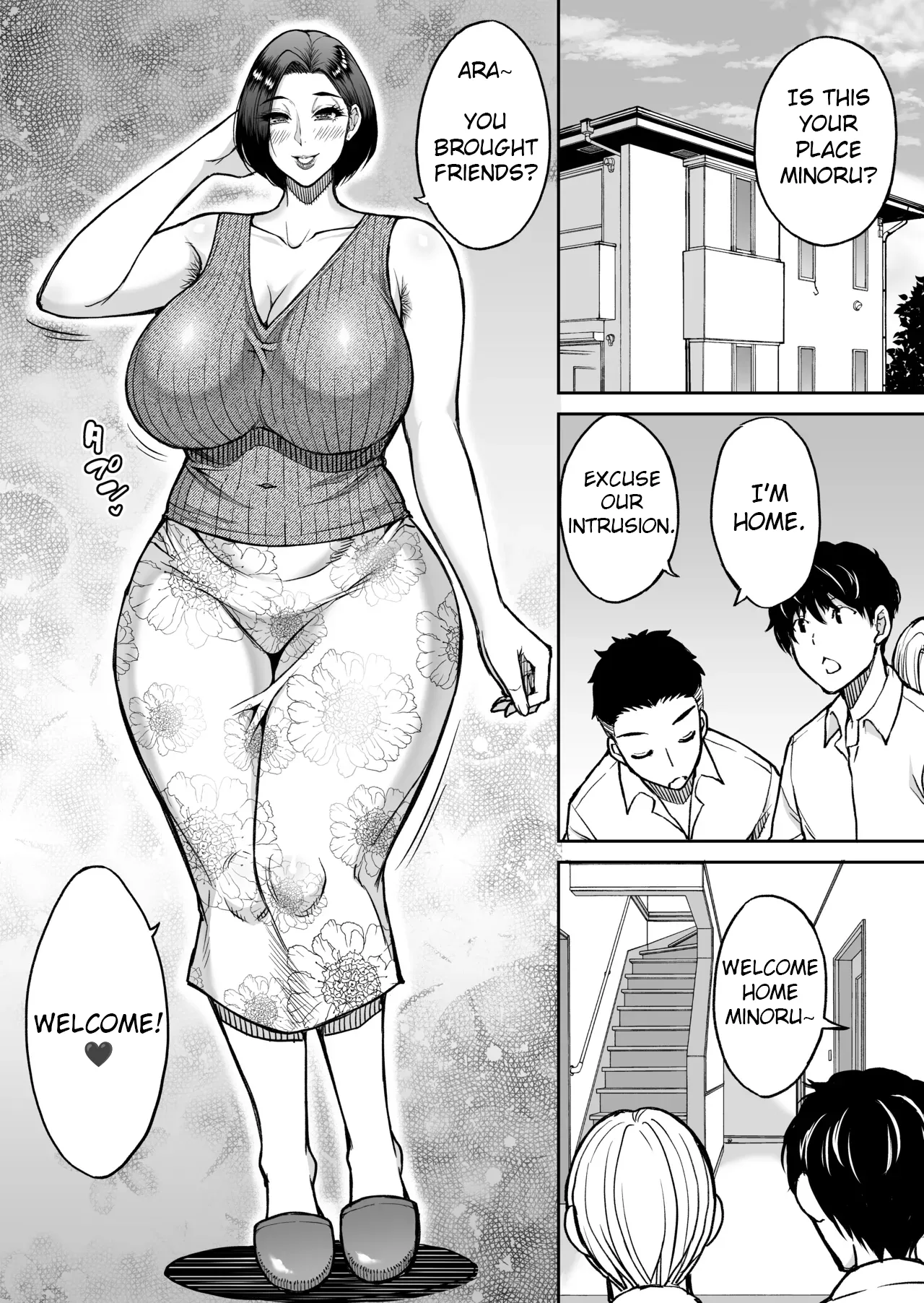 My Friend's Mother Is A Lewd Mature Woman - Page 3