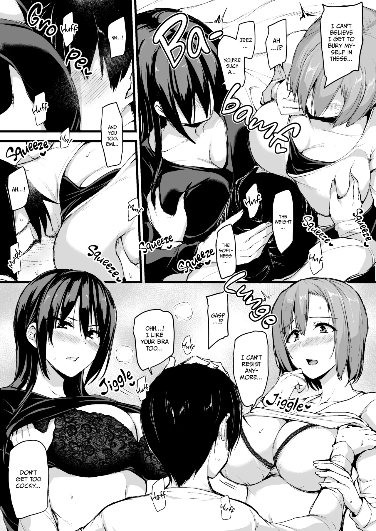 Kyonyuu Ga Futariinai To Bokkishinai Otto No Tame Ni Tomodachi O Tsuretekita Tsuma Chapter 1-3 - Page 10