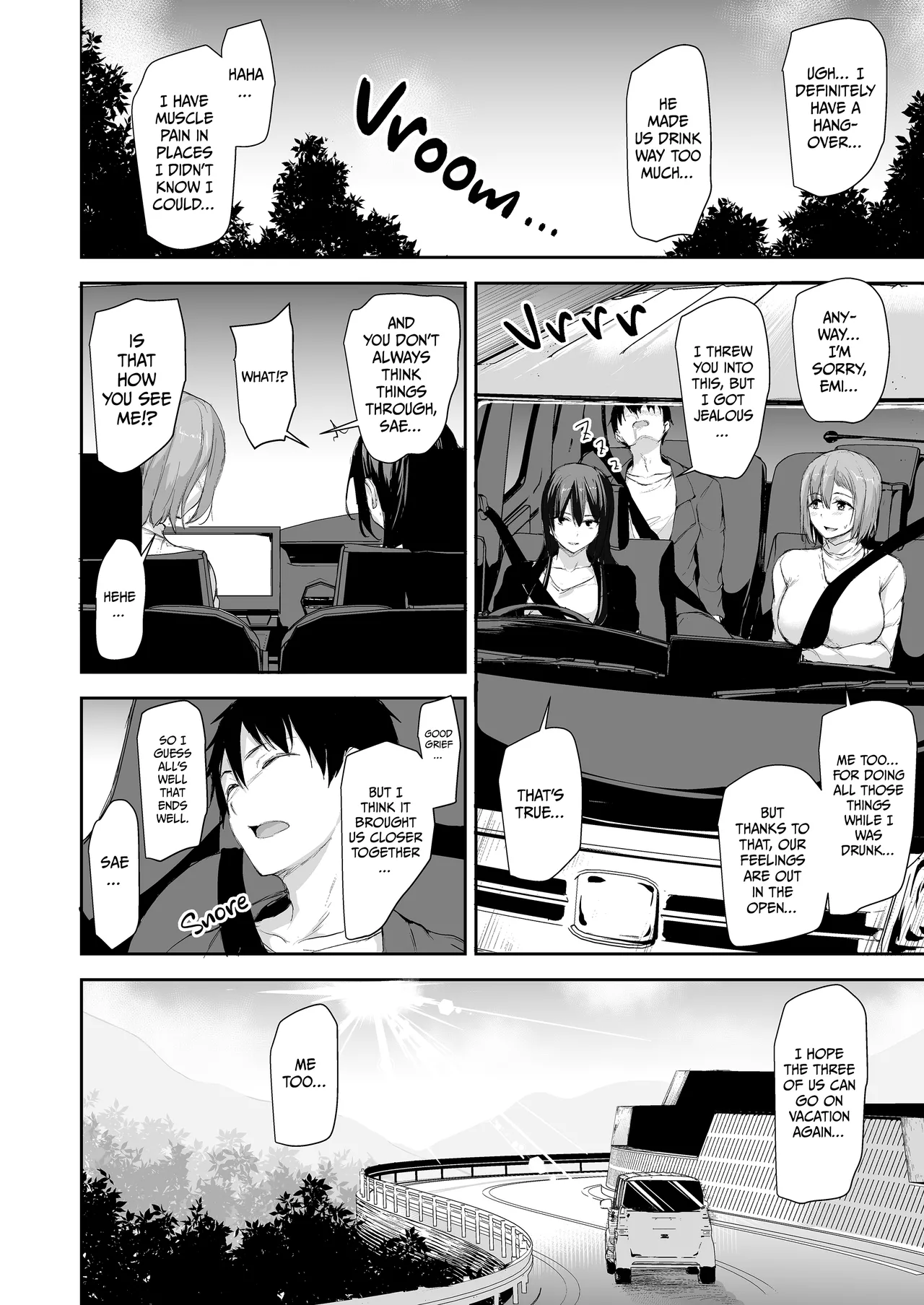 Kyonyuu Ga Futariinai To Bokkishinai Otto No Tame Ni Tomodachi O Tsuretekita Tsuma Chapter 1-3 - Page 124