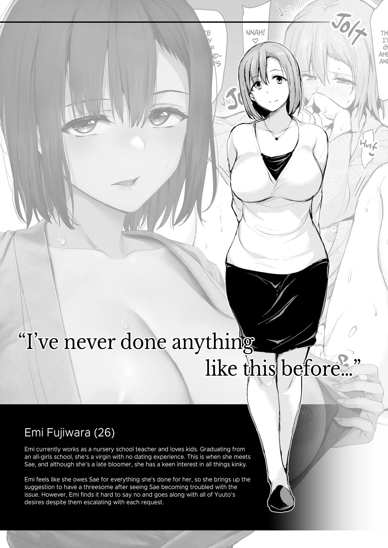 Kyonyuu Ga Futariinai To Bokkishinai Otto No Tame Ni Tomodachi O Tsuretekita Tsuma Chapter 1-3 - Page 127