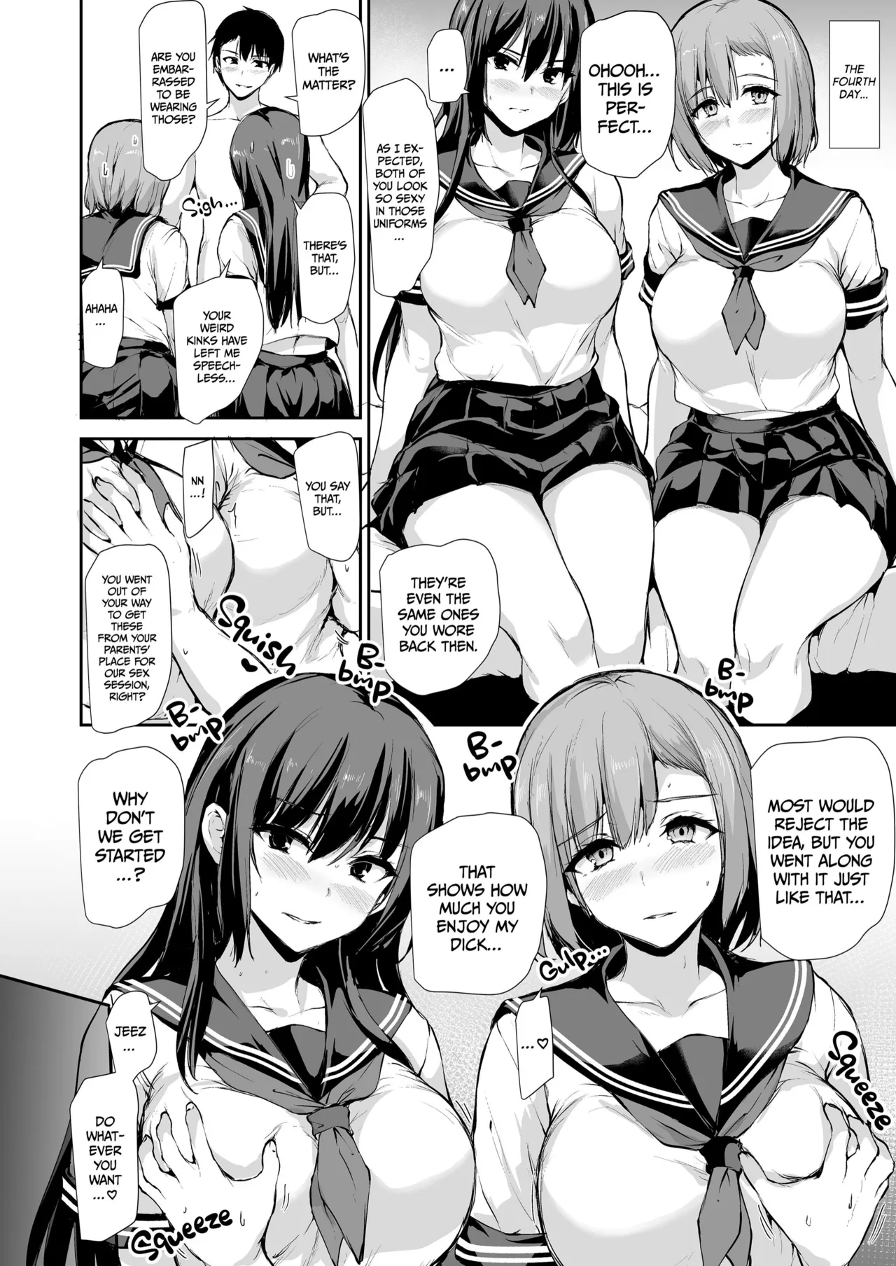 Kyonyuu Ga Futariinai To Bokkishinai Otto No Tame Ni Tomodachi O Tsuretekita Tsuma Chapter 1-3 - Page 177