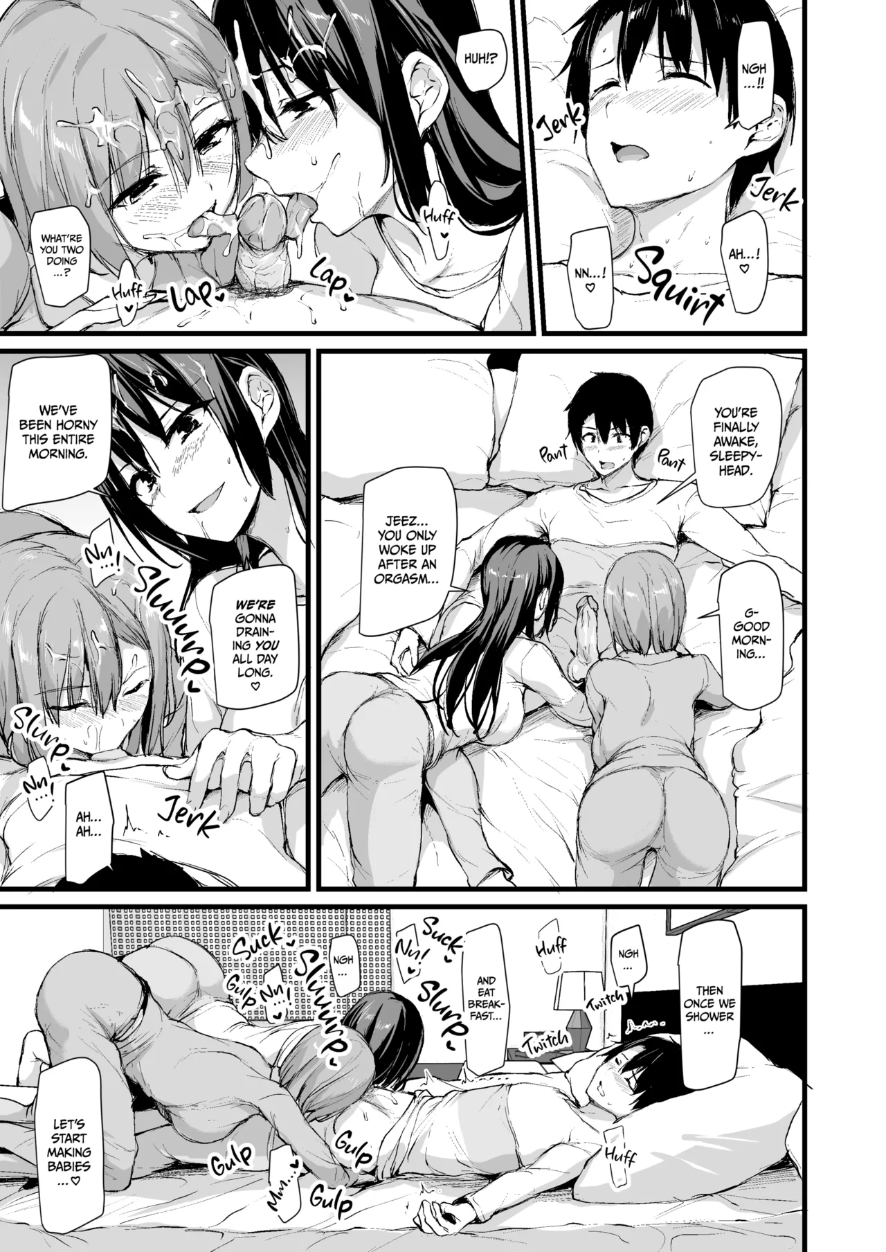 Kyonyuu Ga Futariinai To Bokkishinai Otto No Tame Ni Tomodachi O Tsuretekita Tsuma Chapter 1-3 - Page 44