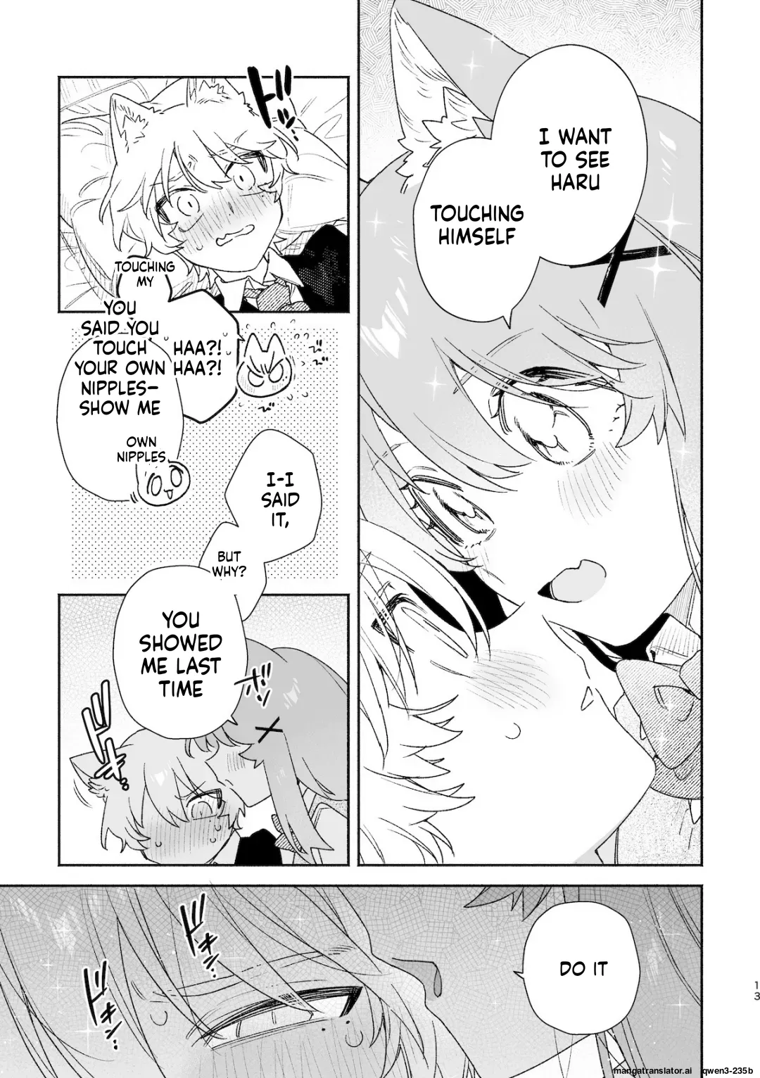 ♂ ga Uke. Neko-chan x Neko-kun 2 - Page 14