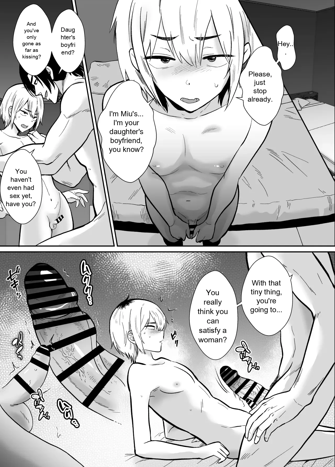 He's Being Held by Her Father - Page 25