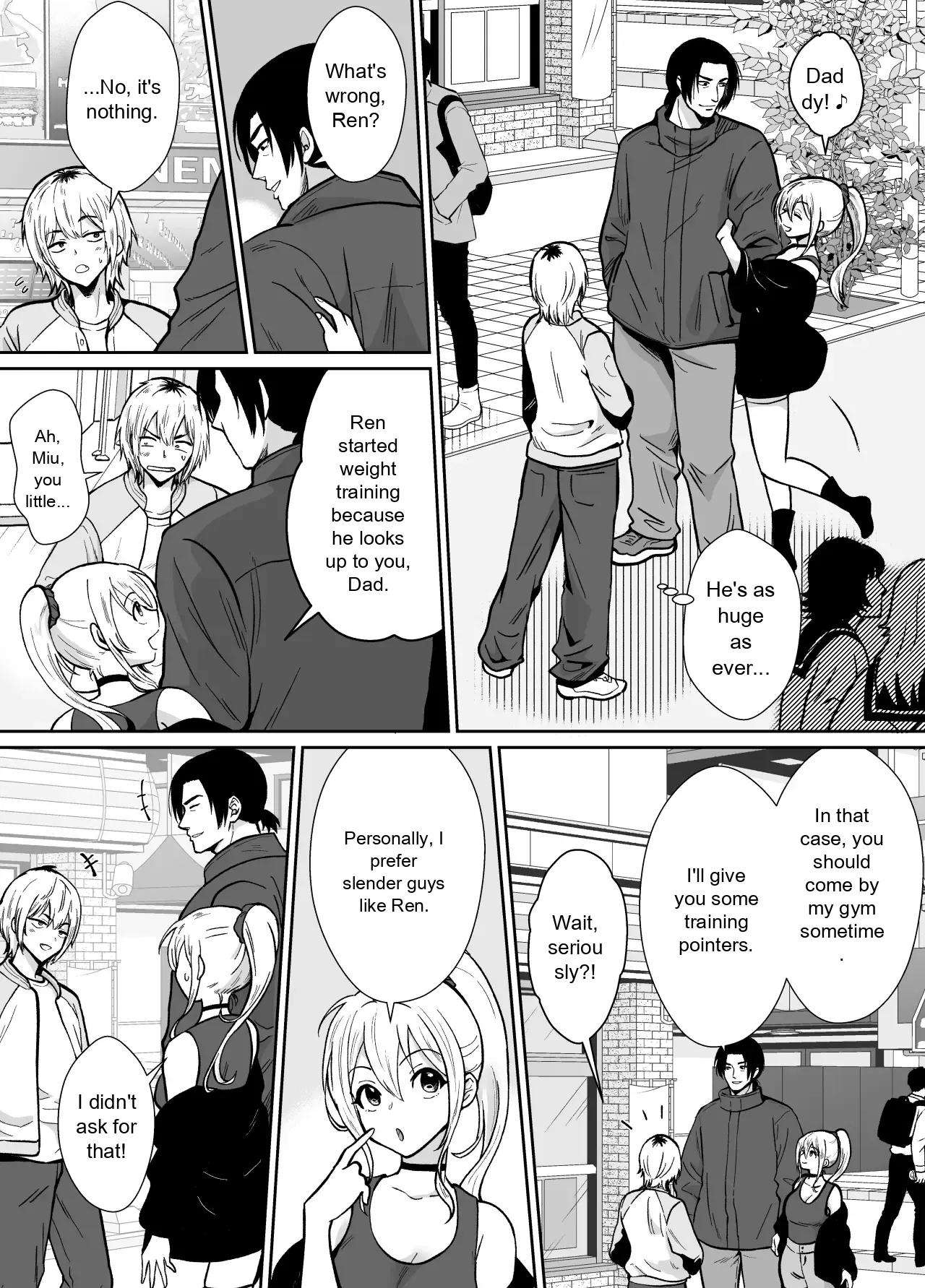 He's Being Held by Her Father - Page 3