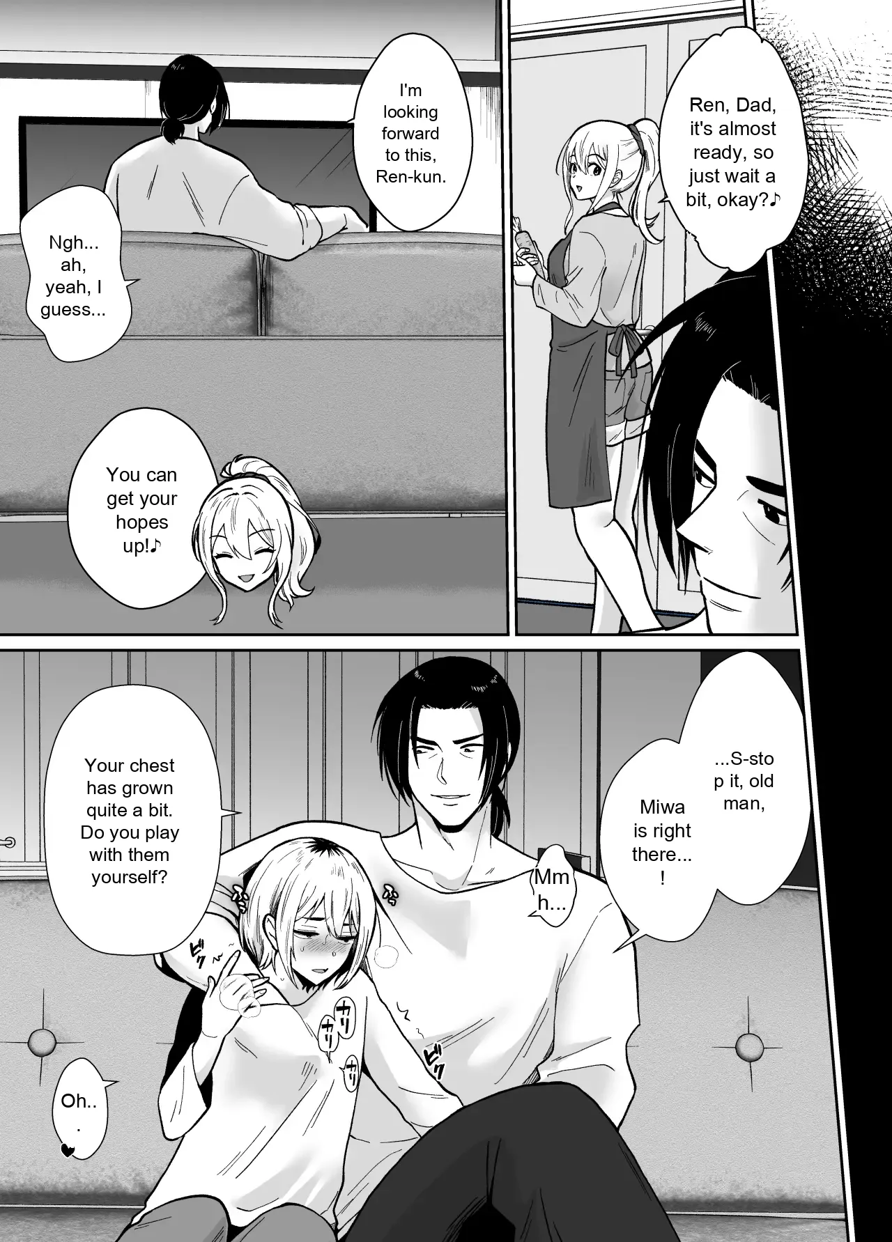 He's Being Held by Her Father - Page 35
