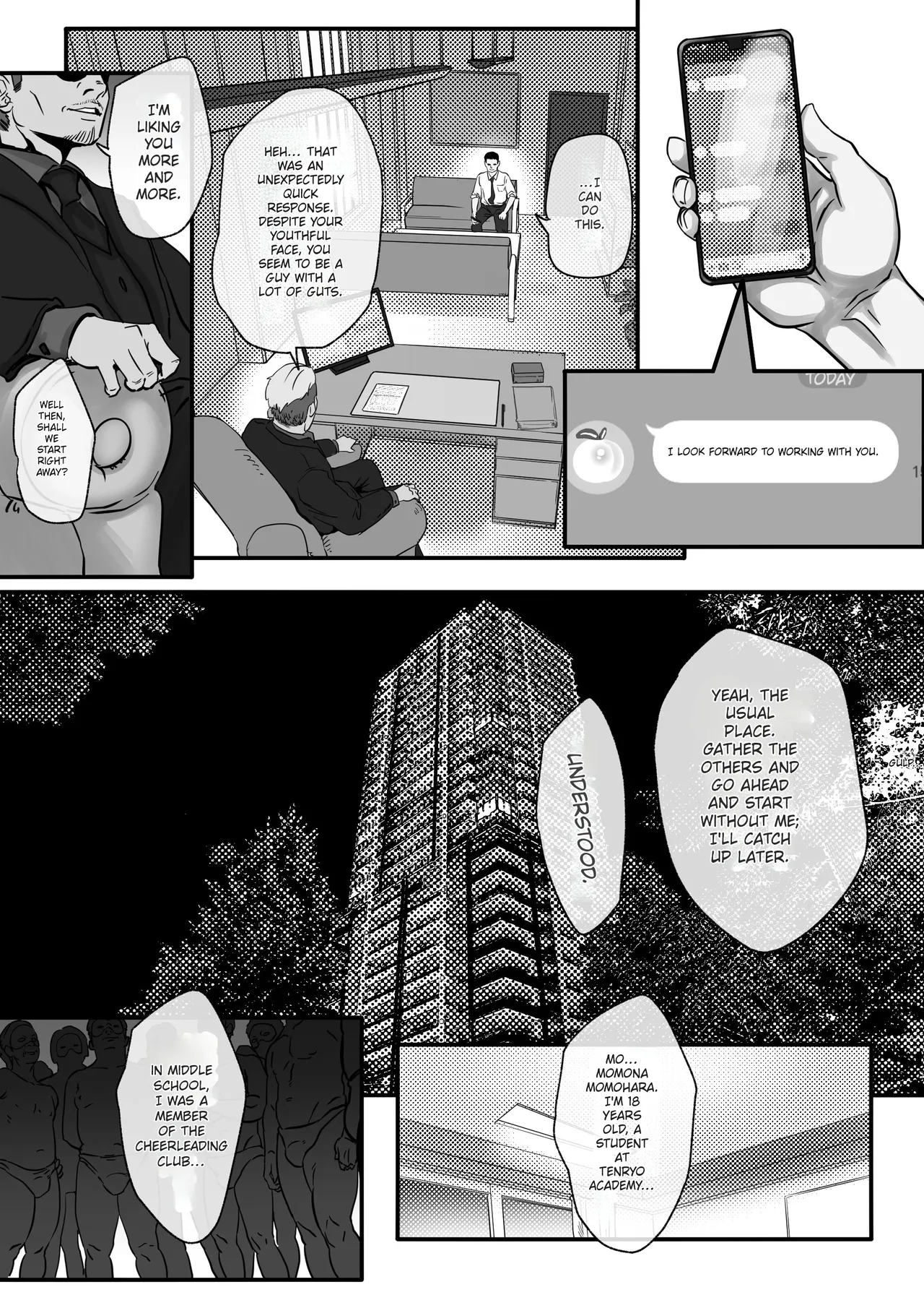 The Story of Momona-chan, an Aspiring Idol Who Was Supposed to End Up With Her Childhood Friend, but Ends Up Becoming an Older Man's Mistress. - Page 10