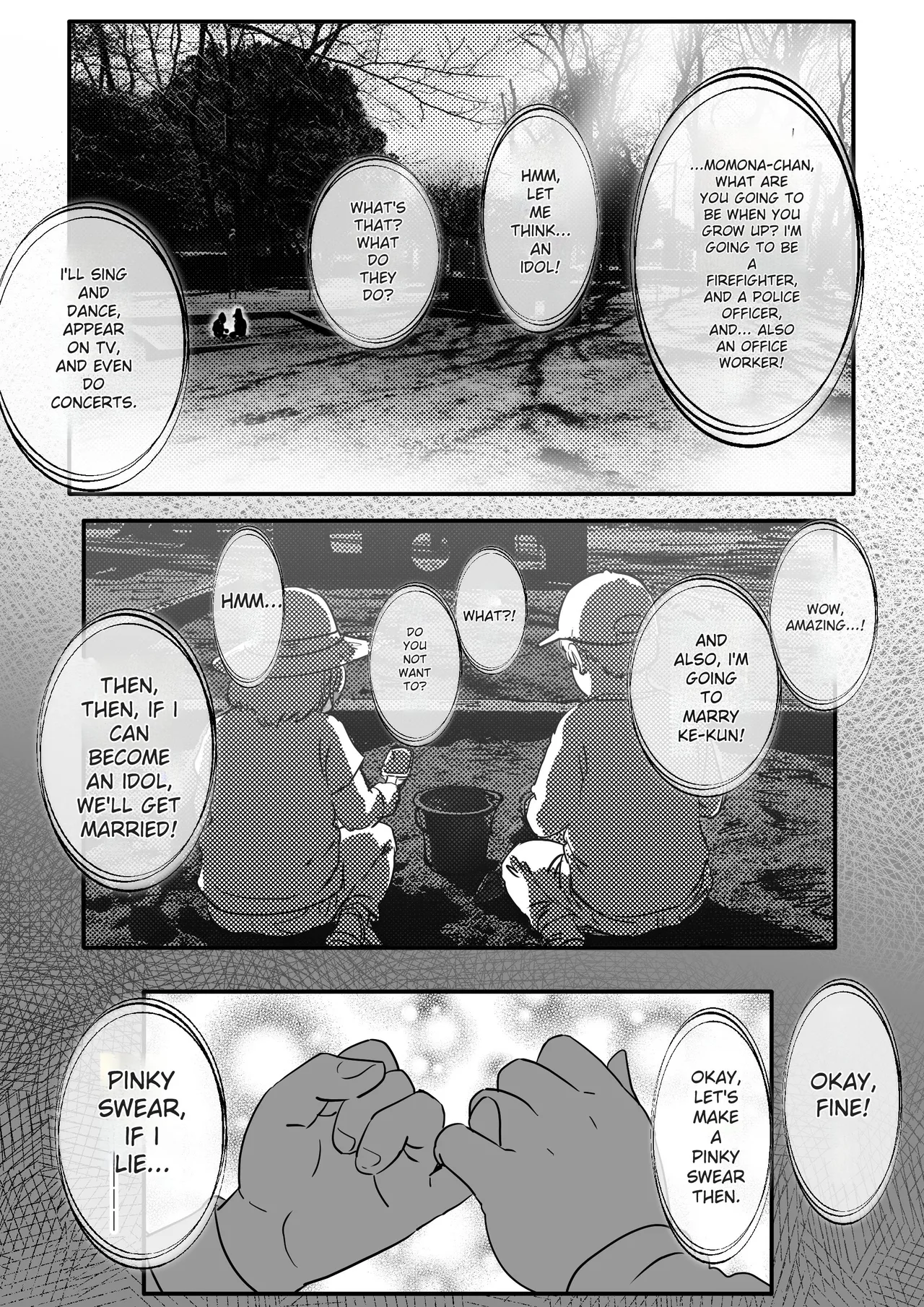 The Story of Momona-chan, an Aspiring Idol Who Was Supposed to End Up With Her Childhood Friend, but Ends Up Becoming an Older Man's Mistress. - Page 3