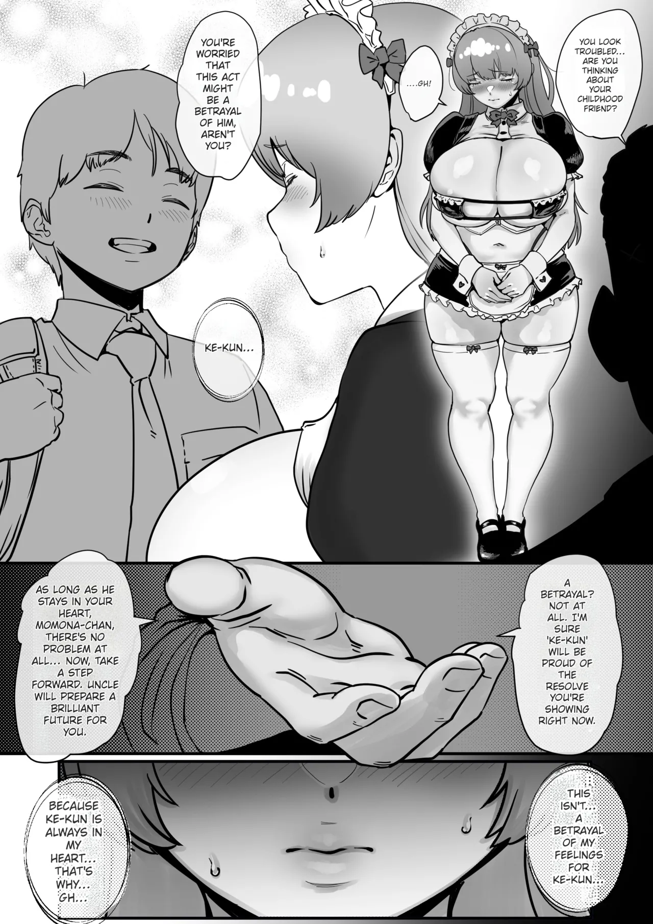 The Story of Momona-chan, an Aspiring Idol Who Was Supposed to End Up With Her Childhood Friend, but Ends Up Becoming an Older Man's Mistress. - Page 31