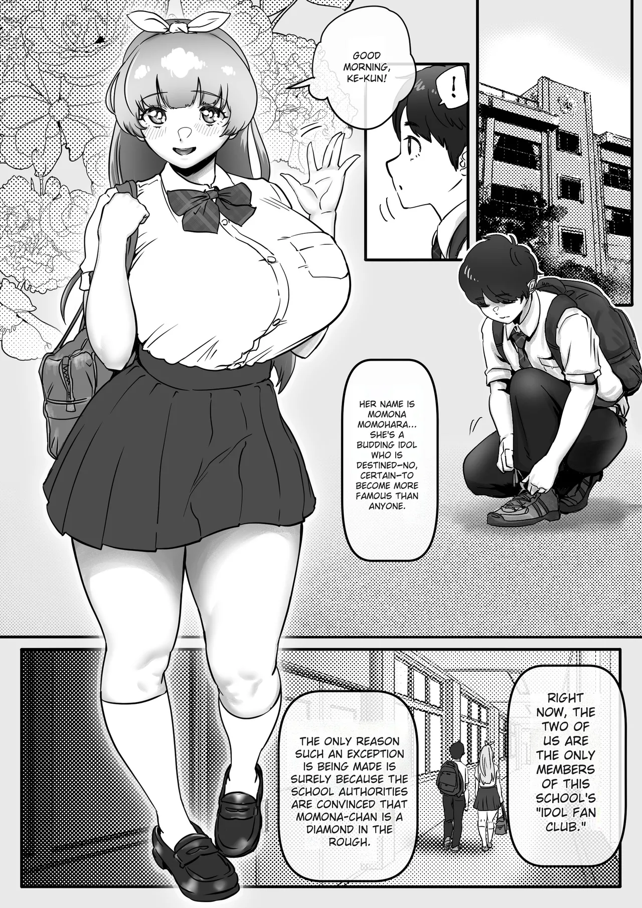 The Story of Momona-chan, an Aspiring Idol Who Was Supposed to End Up With Her Childhood Friend, but Ends Up Becoming an Older Man's Mistress. - Page 4