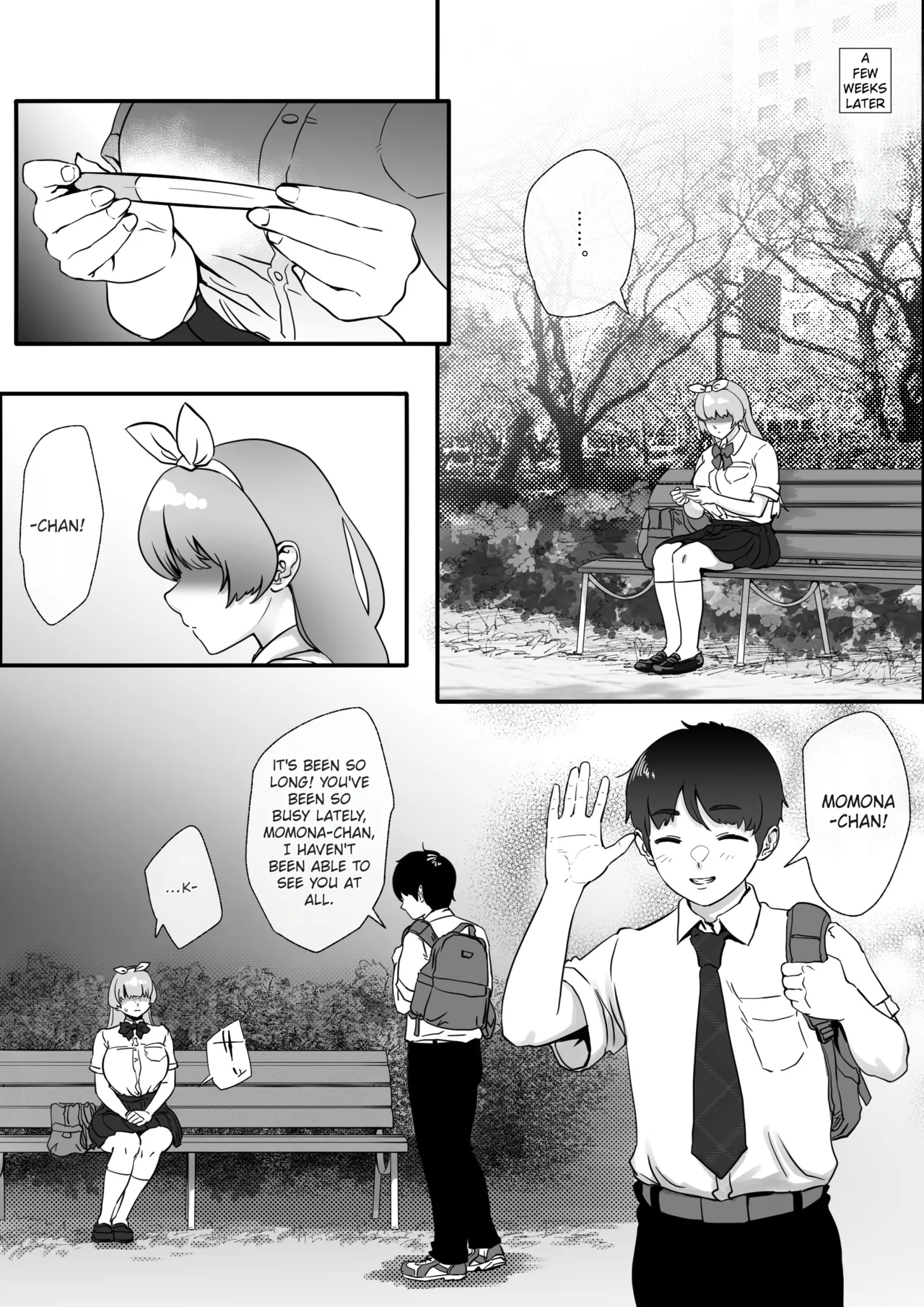 The Story of Momona-chan, an Aspiring Idol Who Was Supposed to End Up With Her Childhood Friend, but Ends Up Becoming an Older Man's Mistress. - Page 49