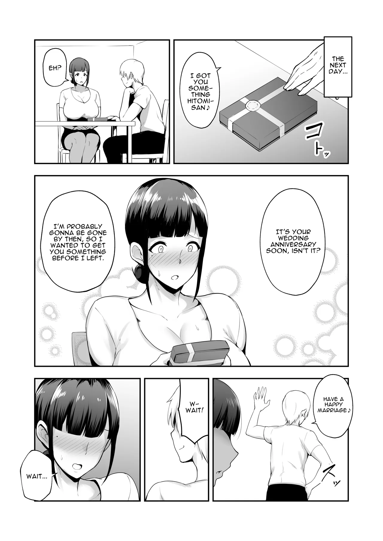 Netorareta Bakunyuu Seiso Zuma Hitomi -Oikko ni Torotoro ni Tokasaremashita- - Page 24