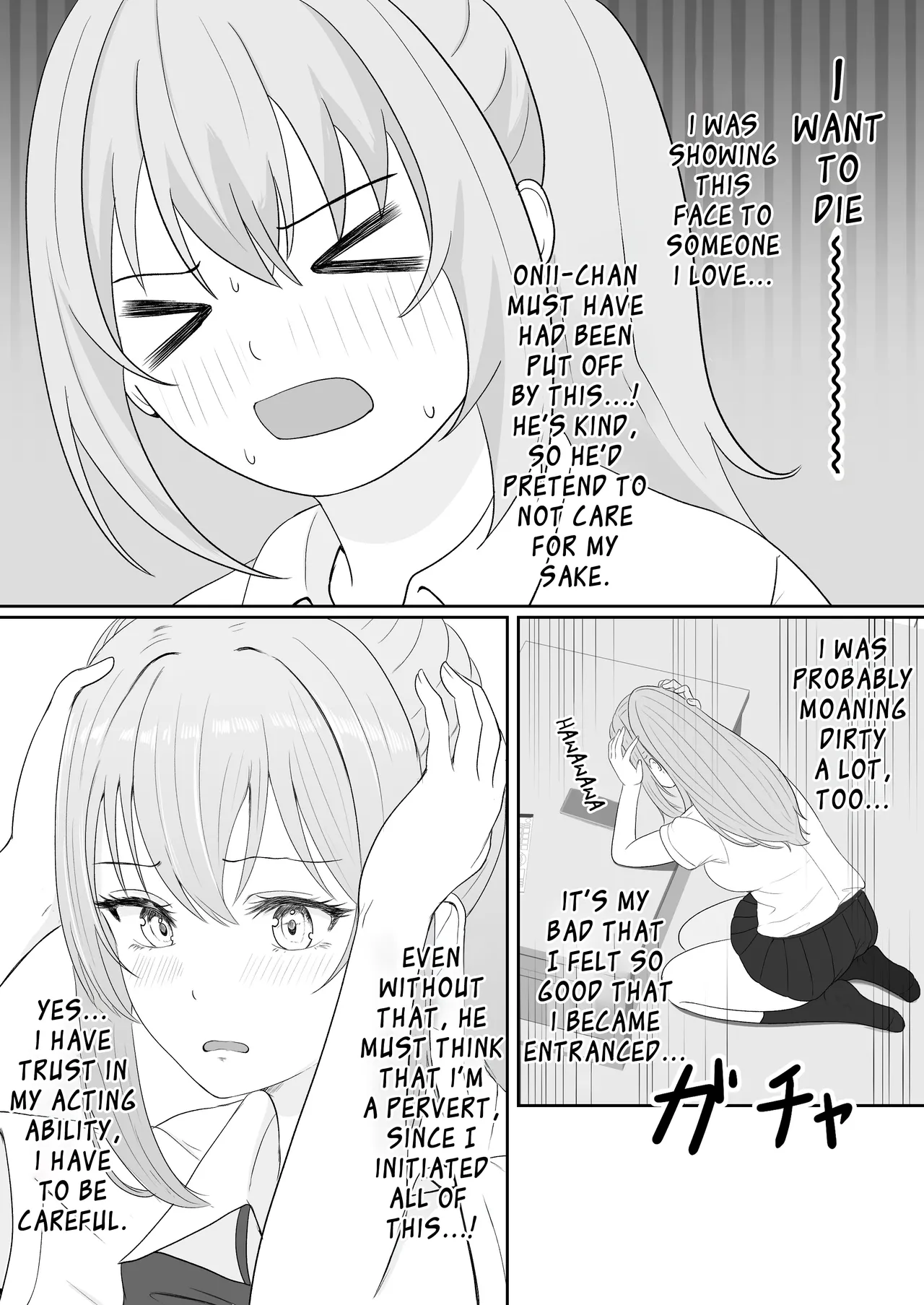 Half Gimai to no Amai Nichijou to Noumitsu Sex - Page 16
