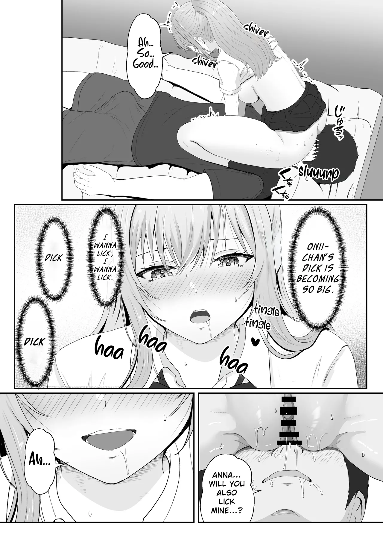 Half Gimai to no Amai Nichijou to Noumitsu Sex - Page 54