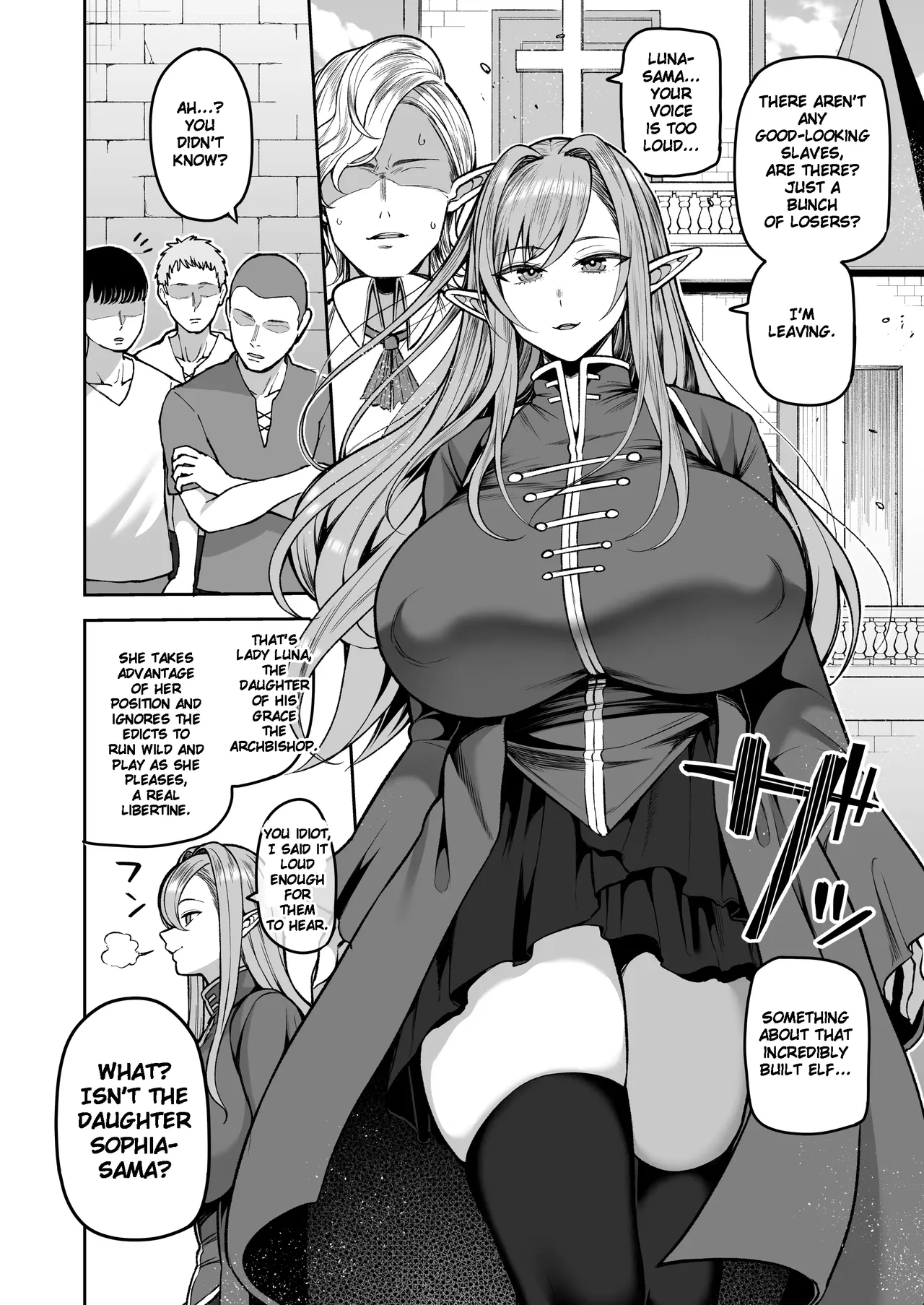 A 200 Year Old Virgin Elf Raises a Young Boy 2 - Page 3