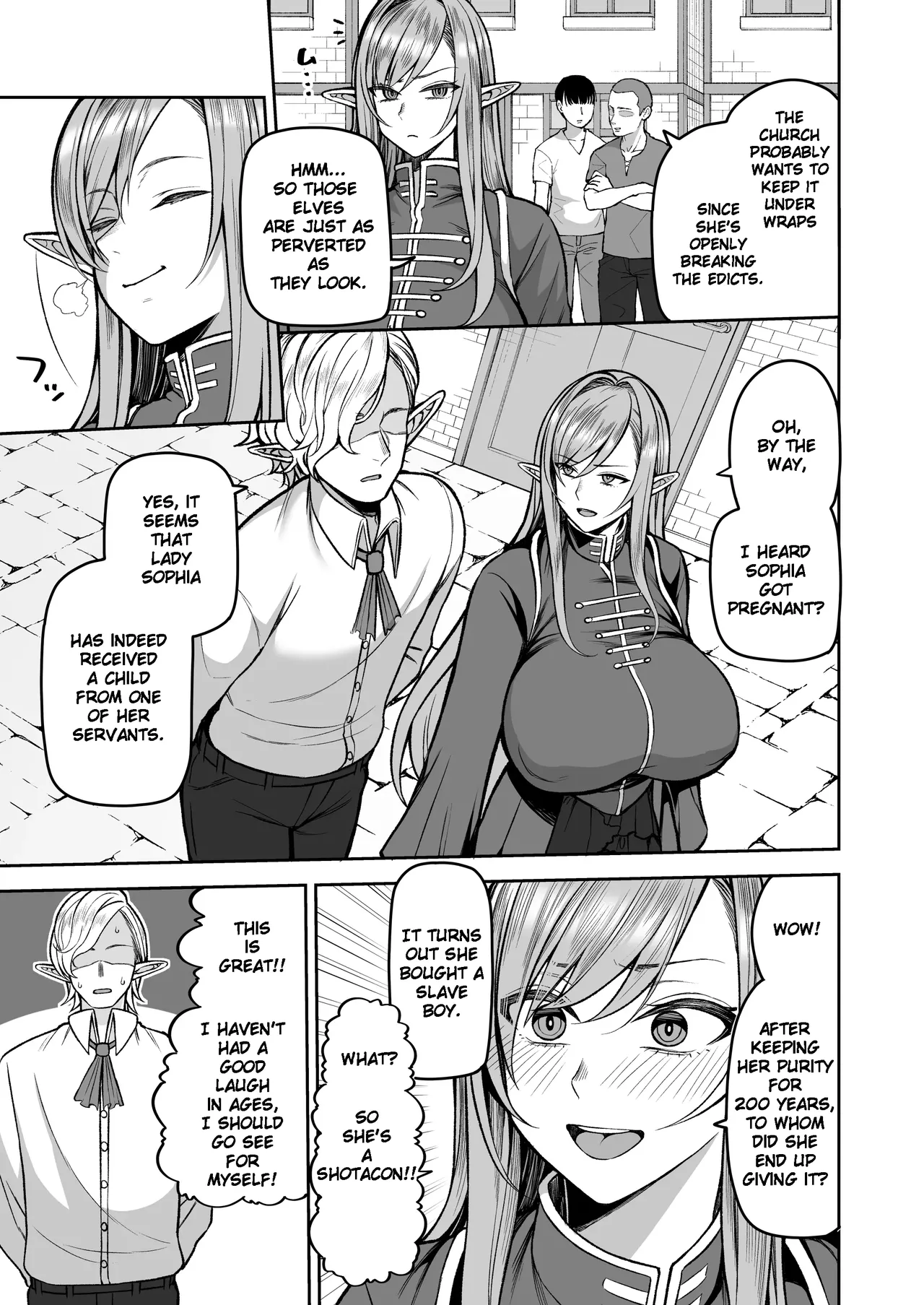 A 200 Year Old Virgin Elf Raises a Young Boy 2 - Page 4