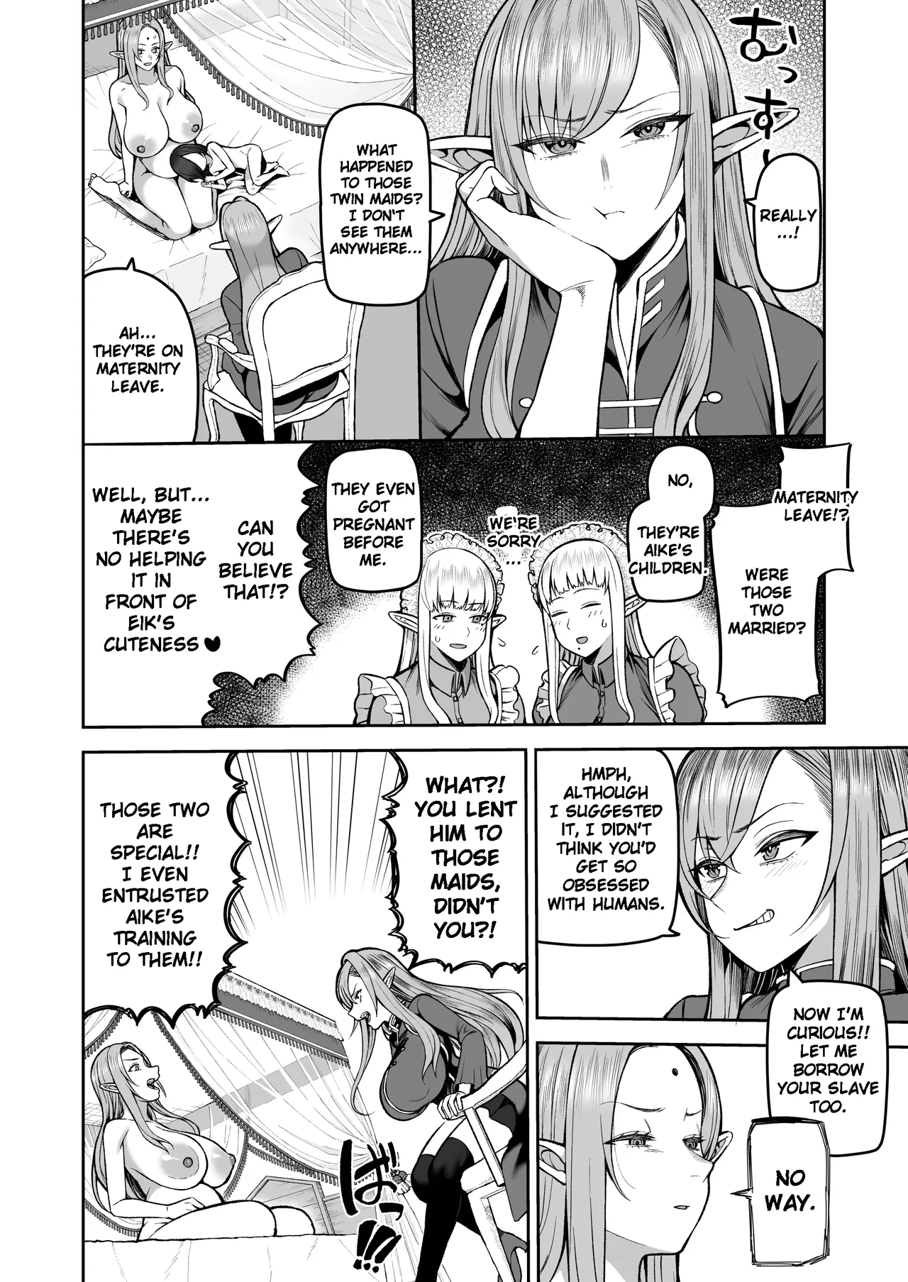 A 200 Year Old Virgin Elf Raises a Young Boy 2 - Page 7