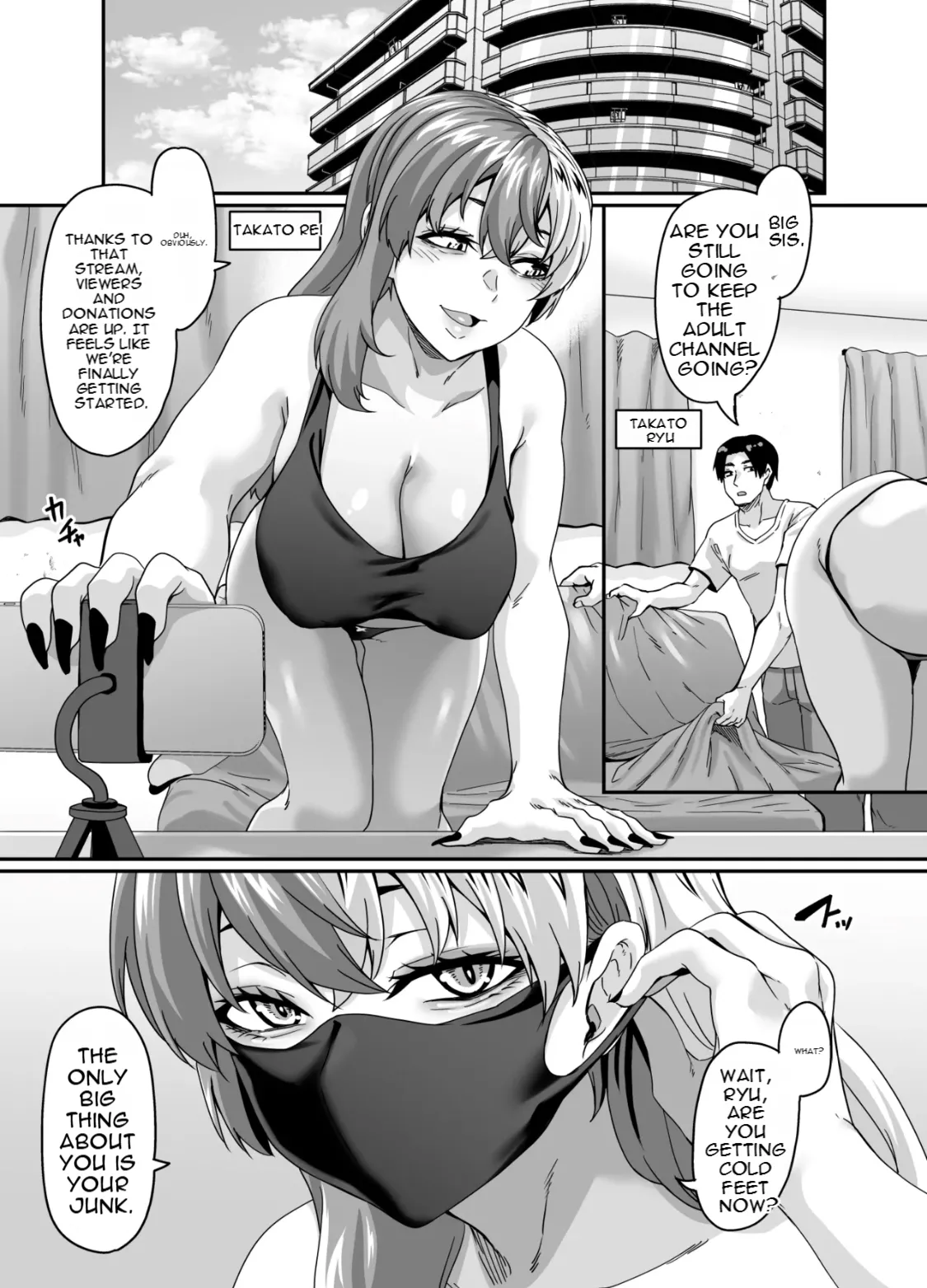 My Slob Of An Older Sister's Accidental Adult Stream Caused So Much Hype, She Pivoted To Doing Brother X Sister Sex Streams! 2 - Page 2