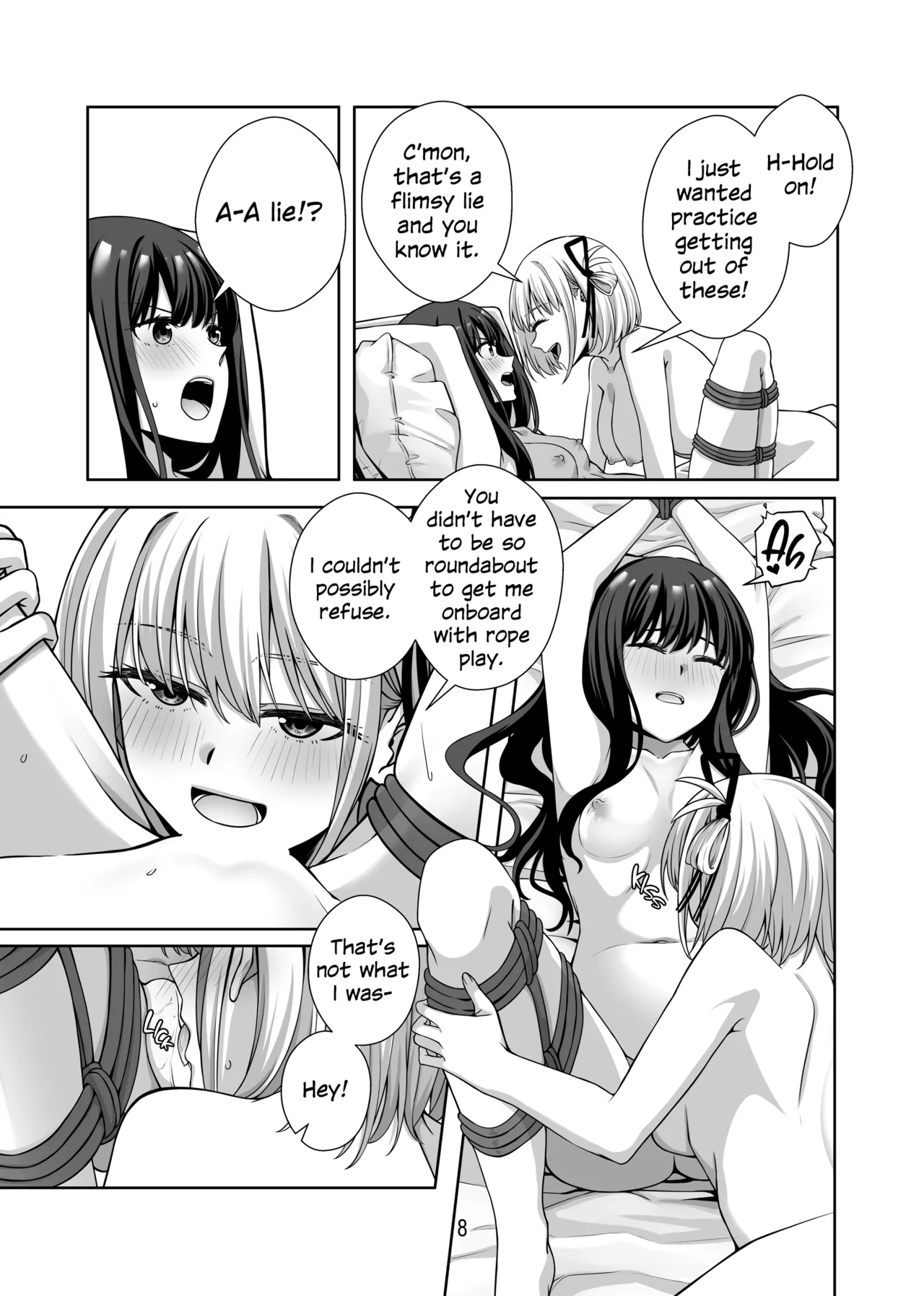 You're the One Who Said You Wanted to Try Rope Play! - Page 9