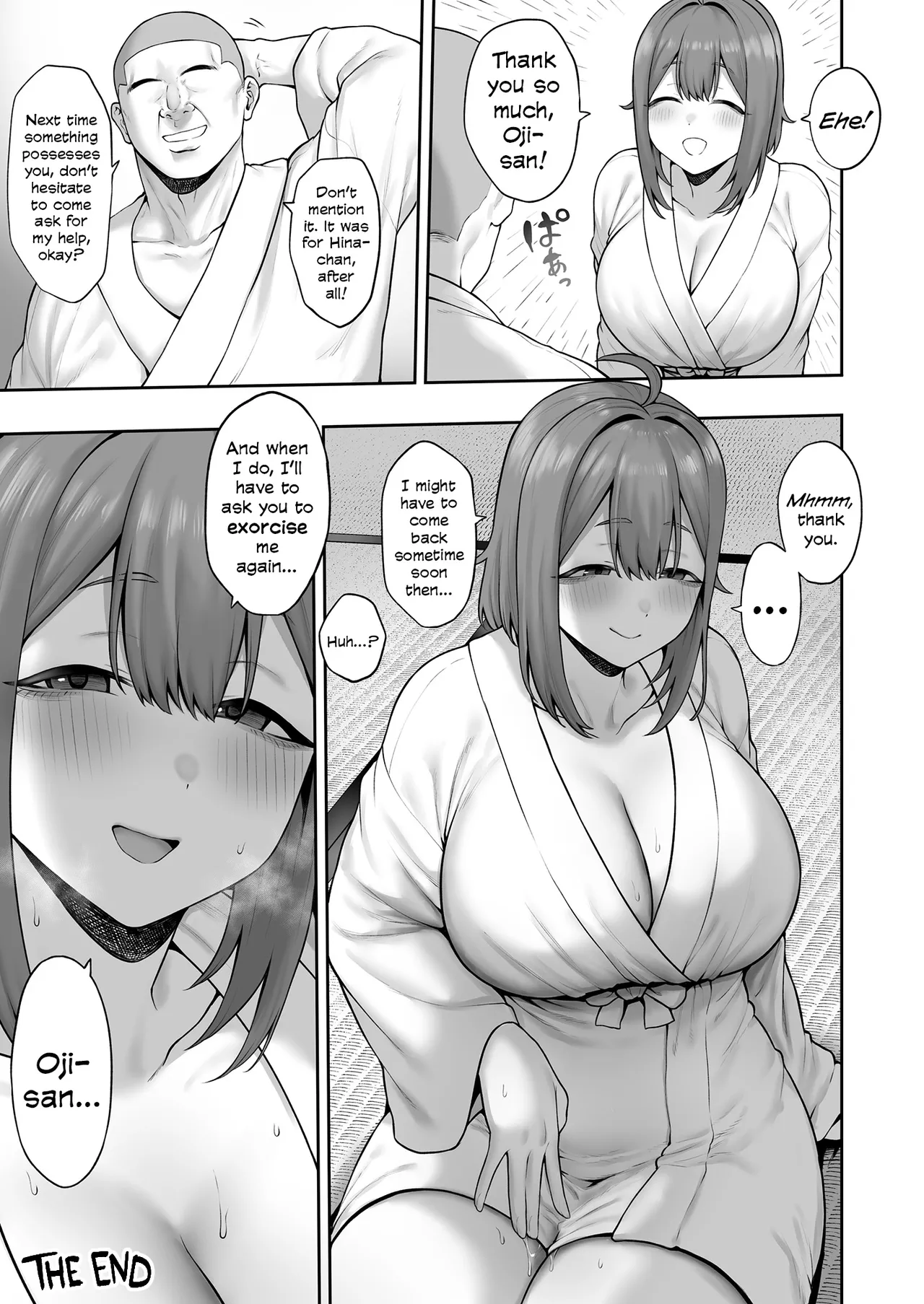 The Chunky, Defenseless, Airheaded University Girl Get's A Crash Course In Perverted Exorcisms! - Page 50