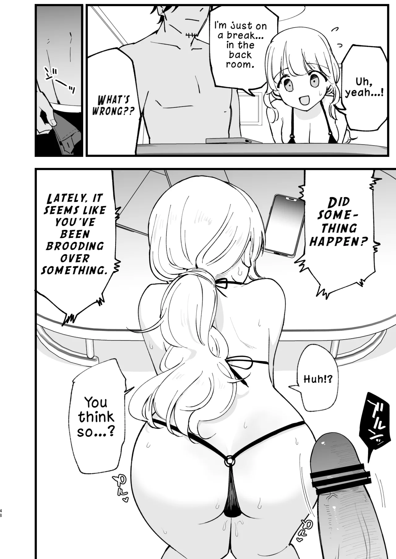 My Girlfriend is a Cafe Waitress 2 ~Cuckolded and Fallen~ - Page 47