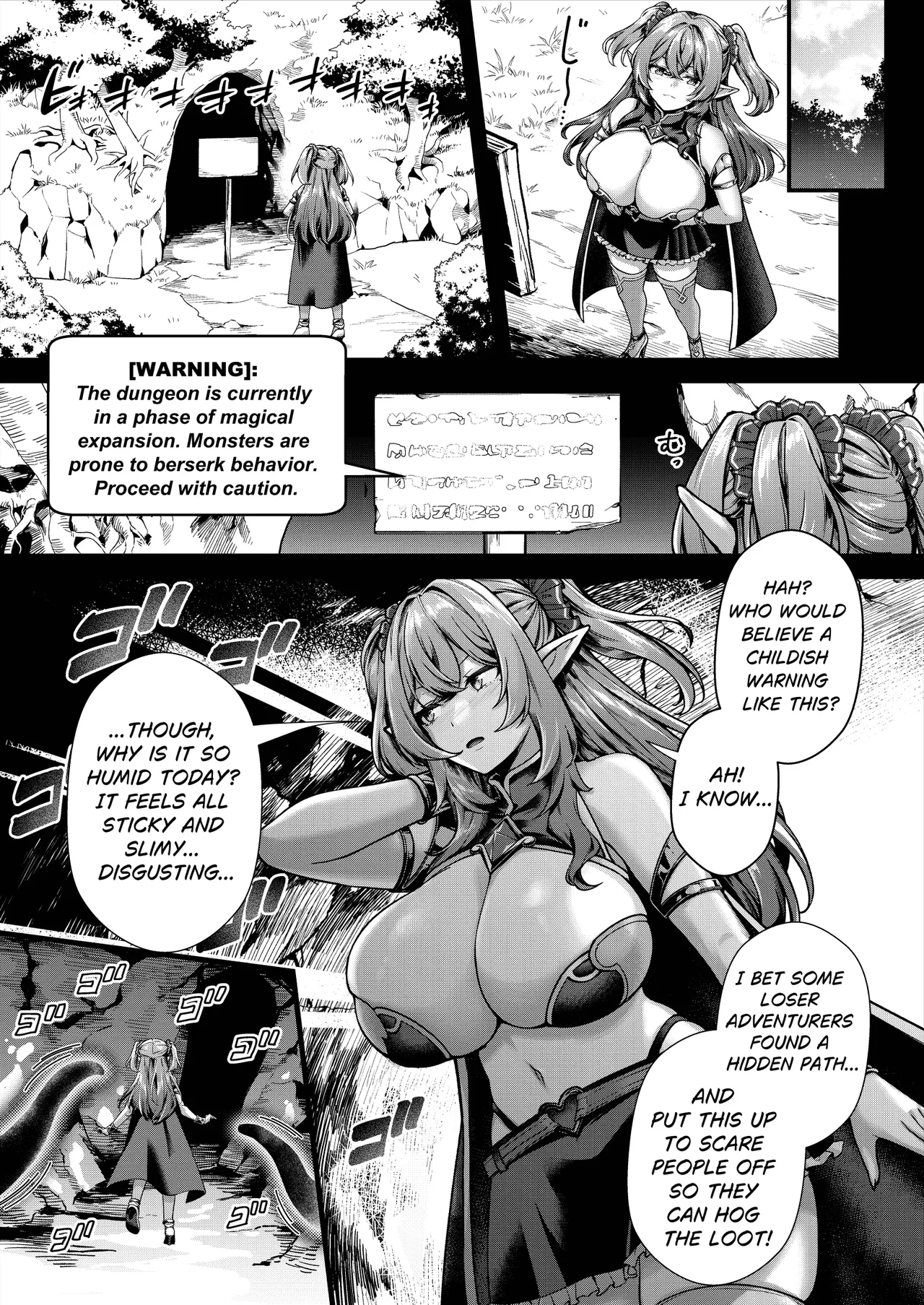 Ochita Tensai Mahoutsukai, Naodokoka Elf no Rokujuu Nichikan  + Omake Sabunshuu - Page 4