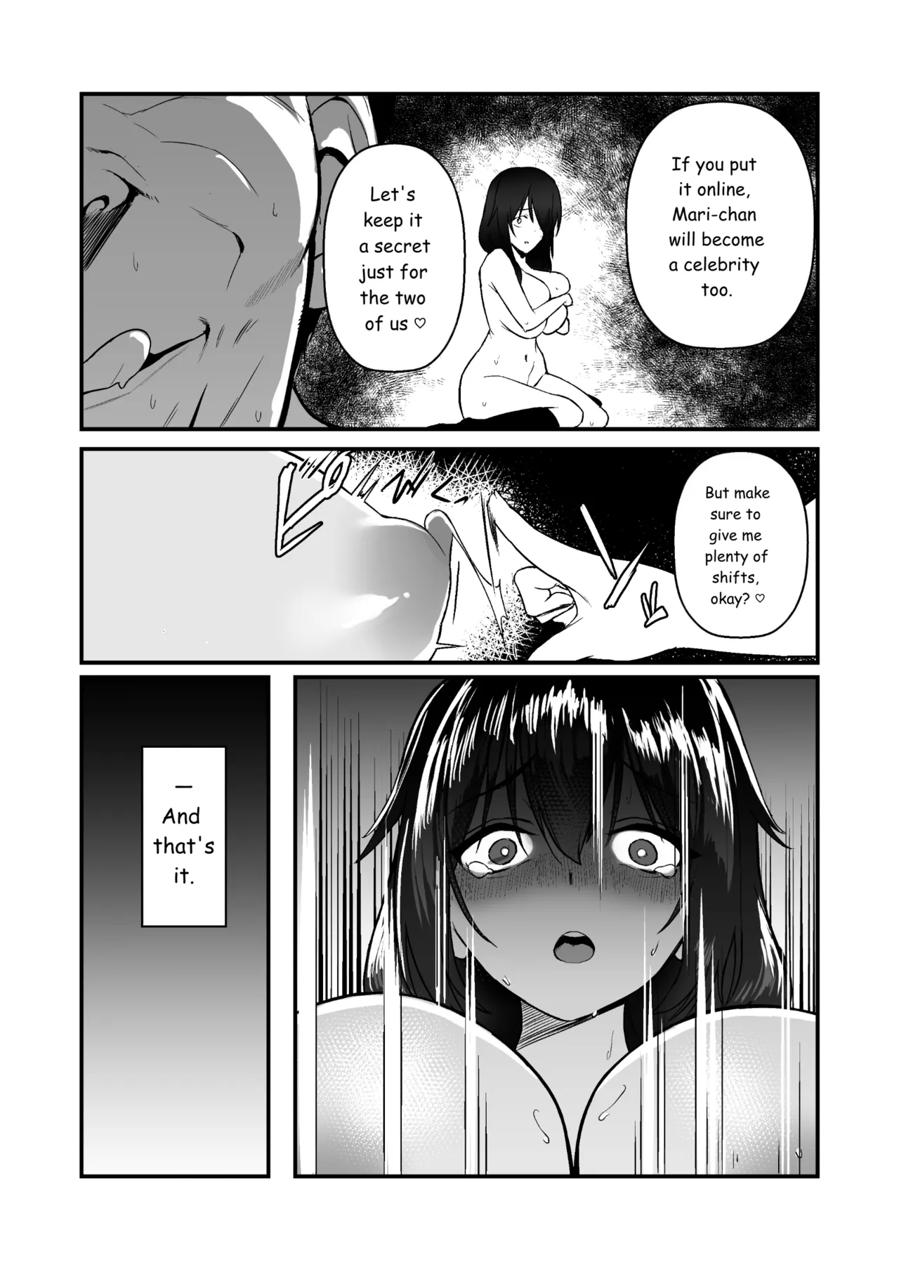 Jinsei Shuuryou Arbeit ~Kyonyuu Shoujo wa Sekuhara Tenchou ni Haramasareru~ - Page 17
