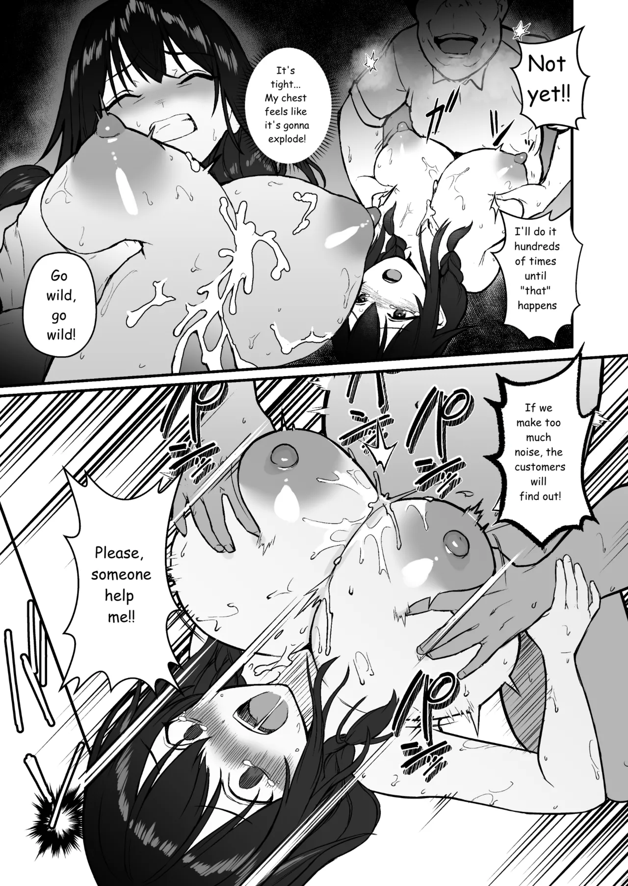 Jinsei Shuuryou Arbeit ~Kyonyuu Shoujo wa Sekuhara Tenchou ni Haramasareru~ - Page 33