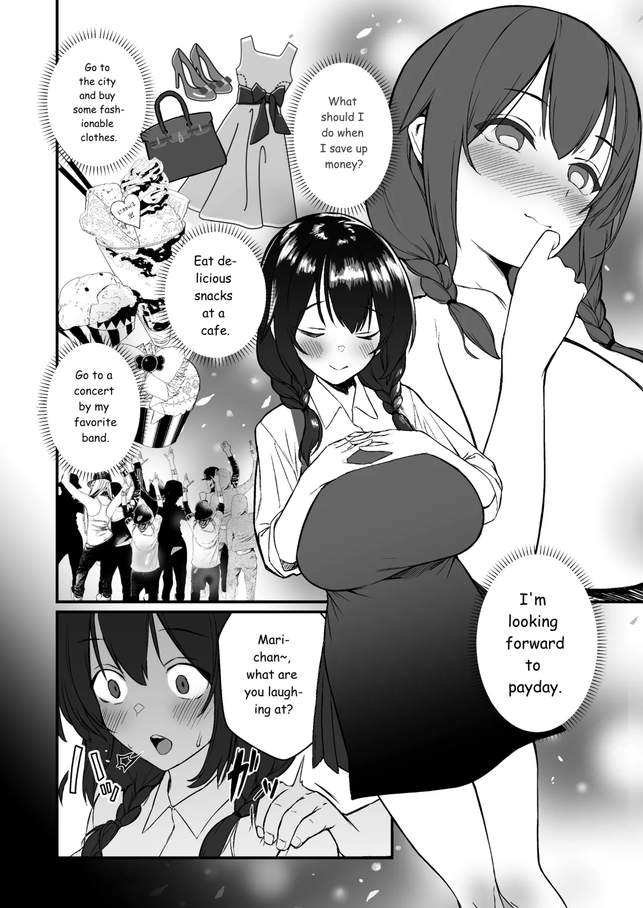 Jinsei Shuuryou Arbeit ~Kyonyuu Shoujo wa Sekuhara Tenchou ni Haramasareru~ - Page 4