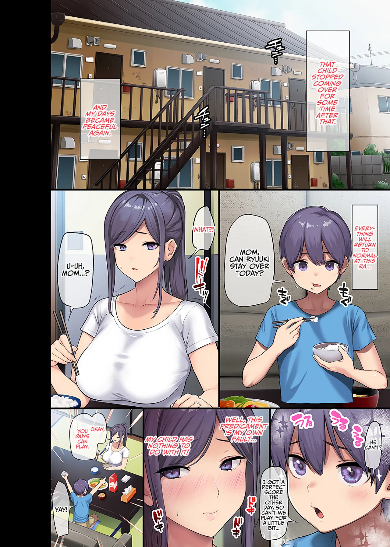 Giant Boobs Widow and Her Son's Very. Very Bad Friend (Fully Decensored) - Page 27