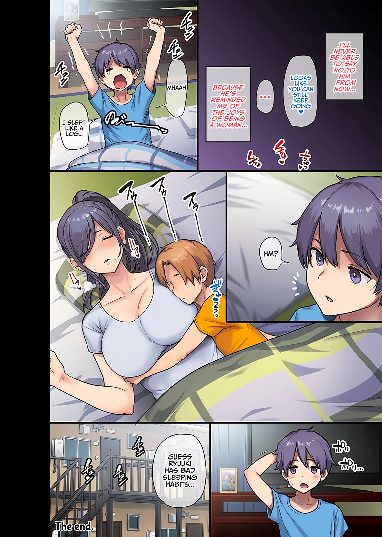 Giant Boobs Widow and Her Son's Very. Very Bad Friend (Fully Decensored) - Page 39