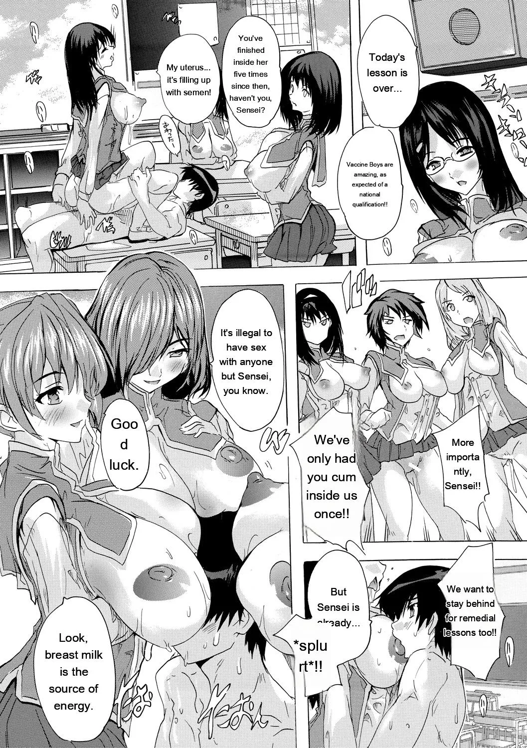 Ninshin Tokubetsu Gakkyuu - Page 35