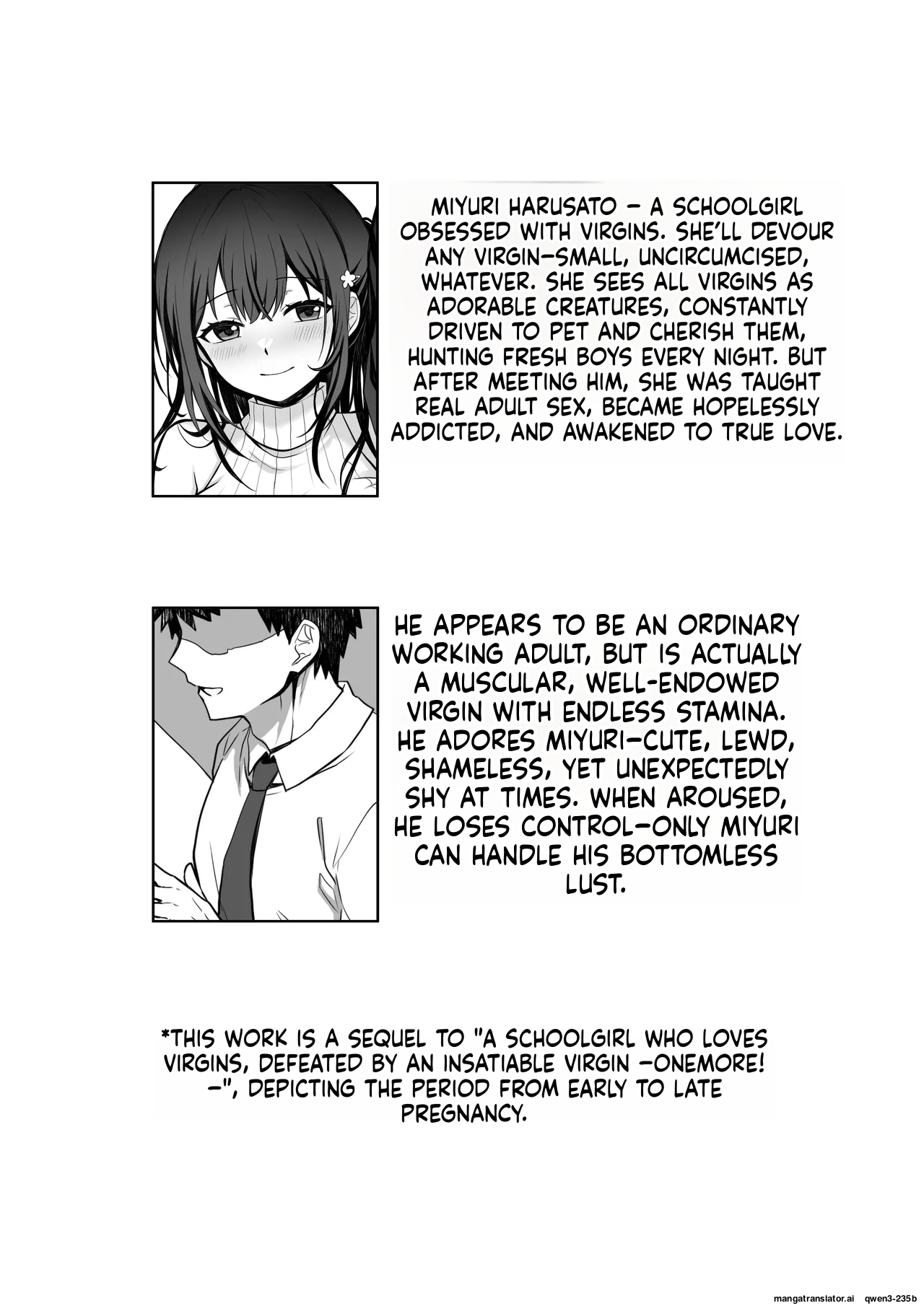 Doutei Daisuki Jogakusei-chan, Zetsurin Doutei ni Haiboku suru -Second Memory- | A Schoolgirl Who Loves Virgins, Defeated by an Insatiable Virgin -Second Memory- - Page 2