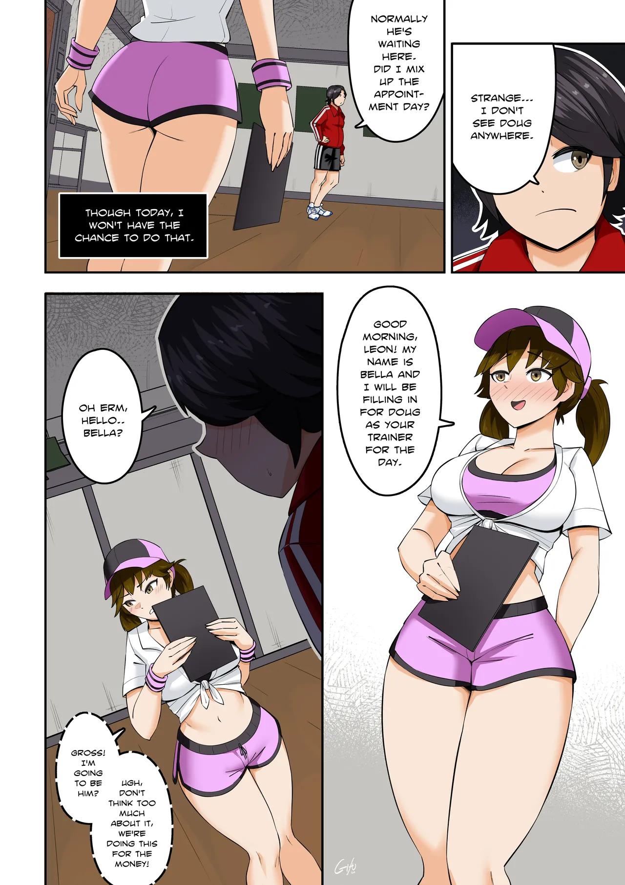 Kawaii Tsun'aho/ Swapping Gym Comic - Page 2