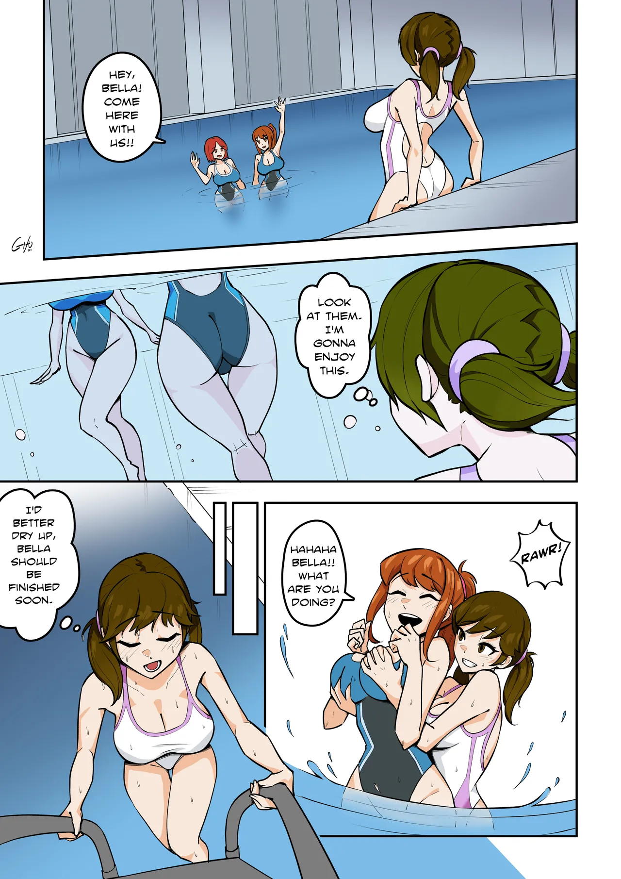 Kawaii Tsun'aho/ Swapping Gym Comic - Page 29