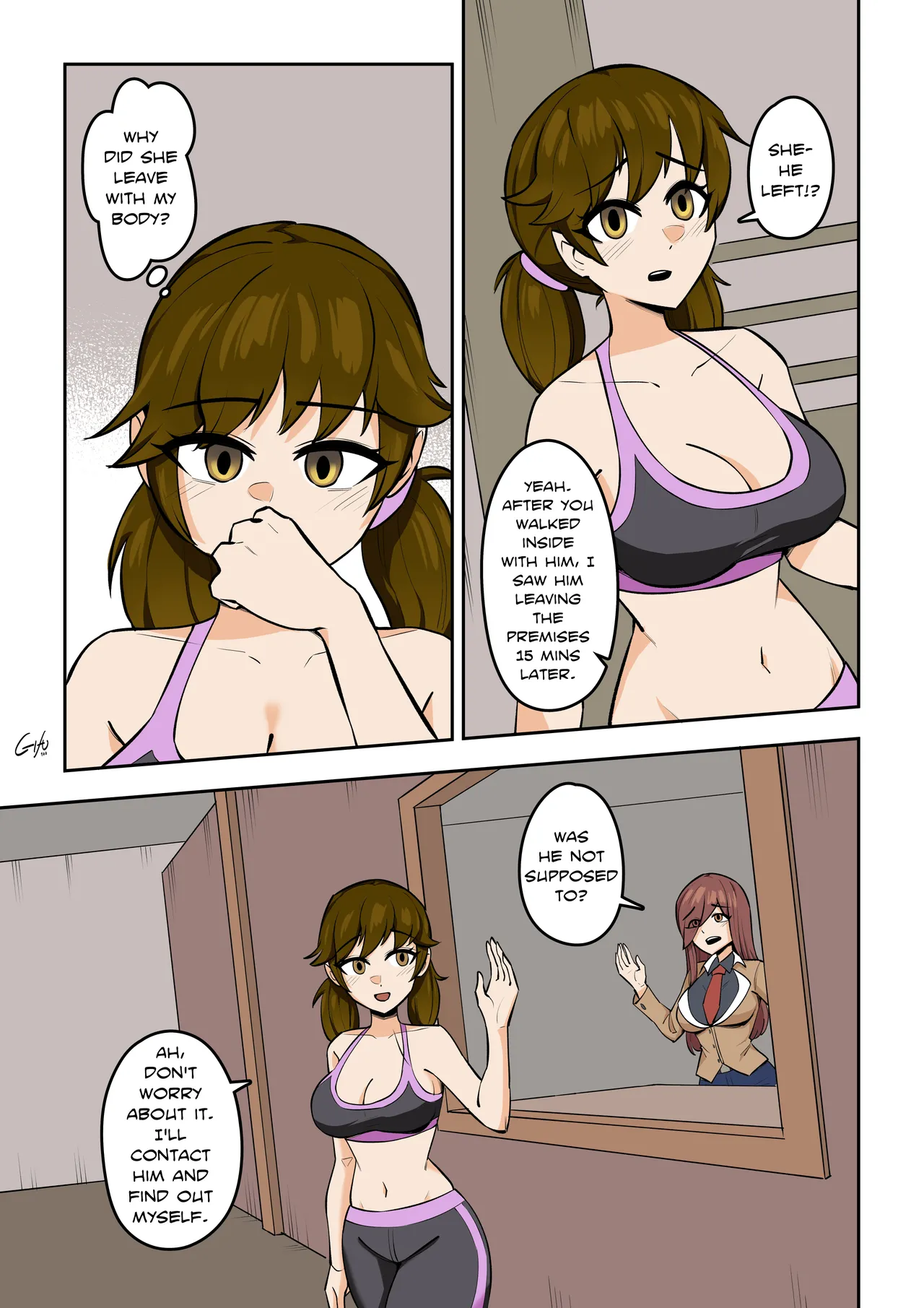 Kawaii Tsun'aho/ Swapping Gym Comic - Page 31