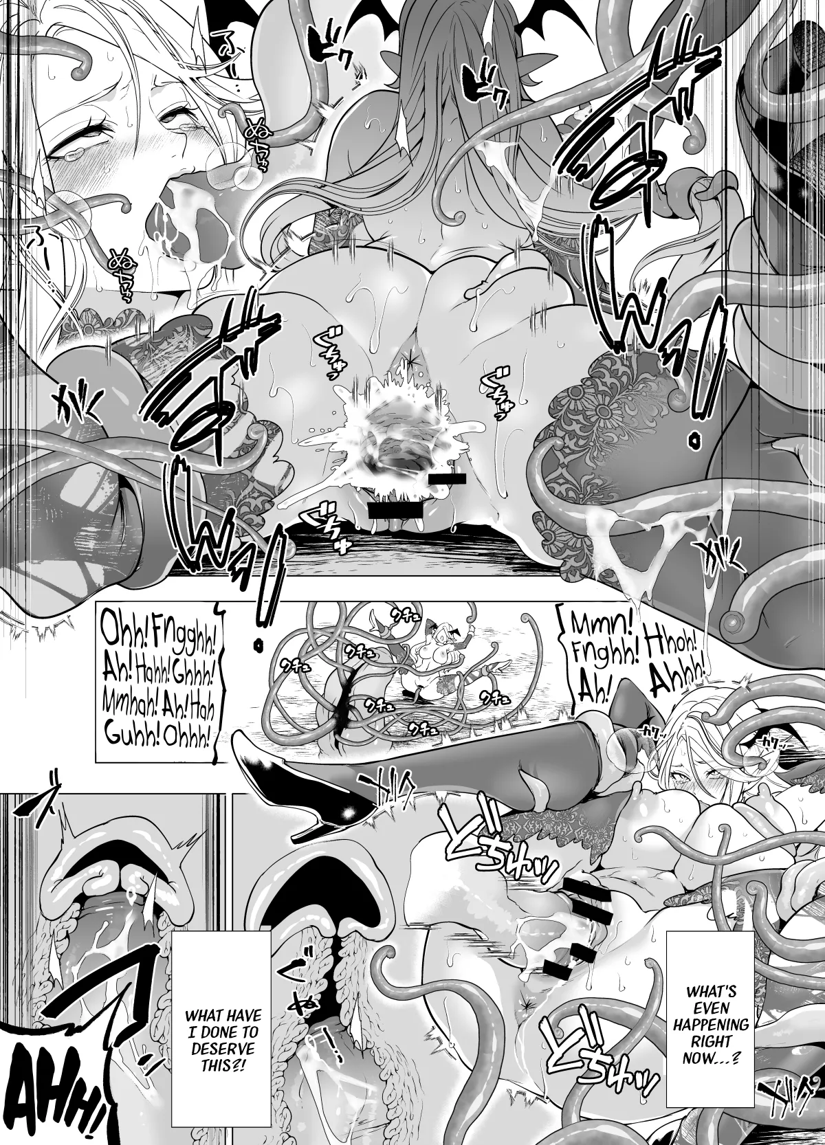 Haughty Succubus Gets Put In Her Place By Being Knocked Up With Tentacles! - Page 14