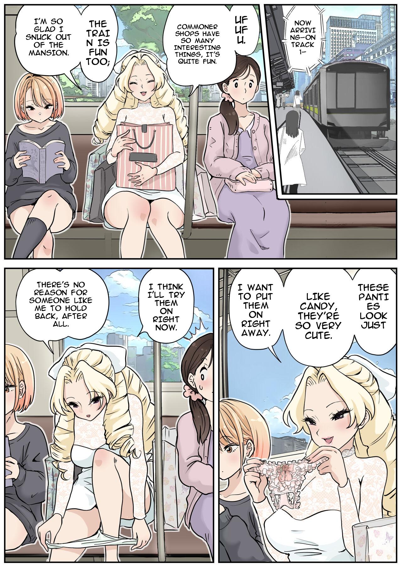 Futayuri - Muchi na Ojou-sama to Futanari Musume - Page 4