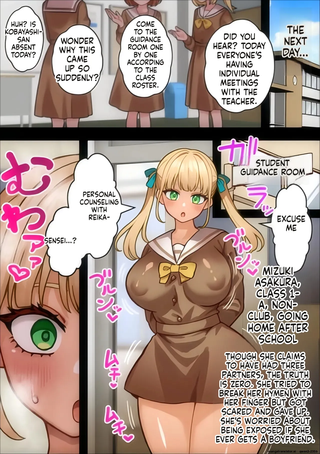 Joshikou no Futanari Kyoushi, ga Chinpo de Gakkyu Houkai - Page 46